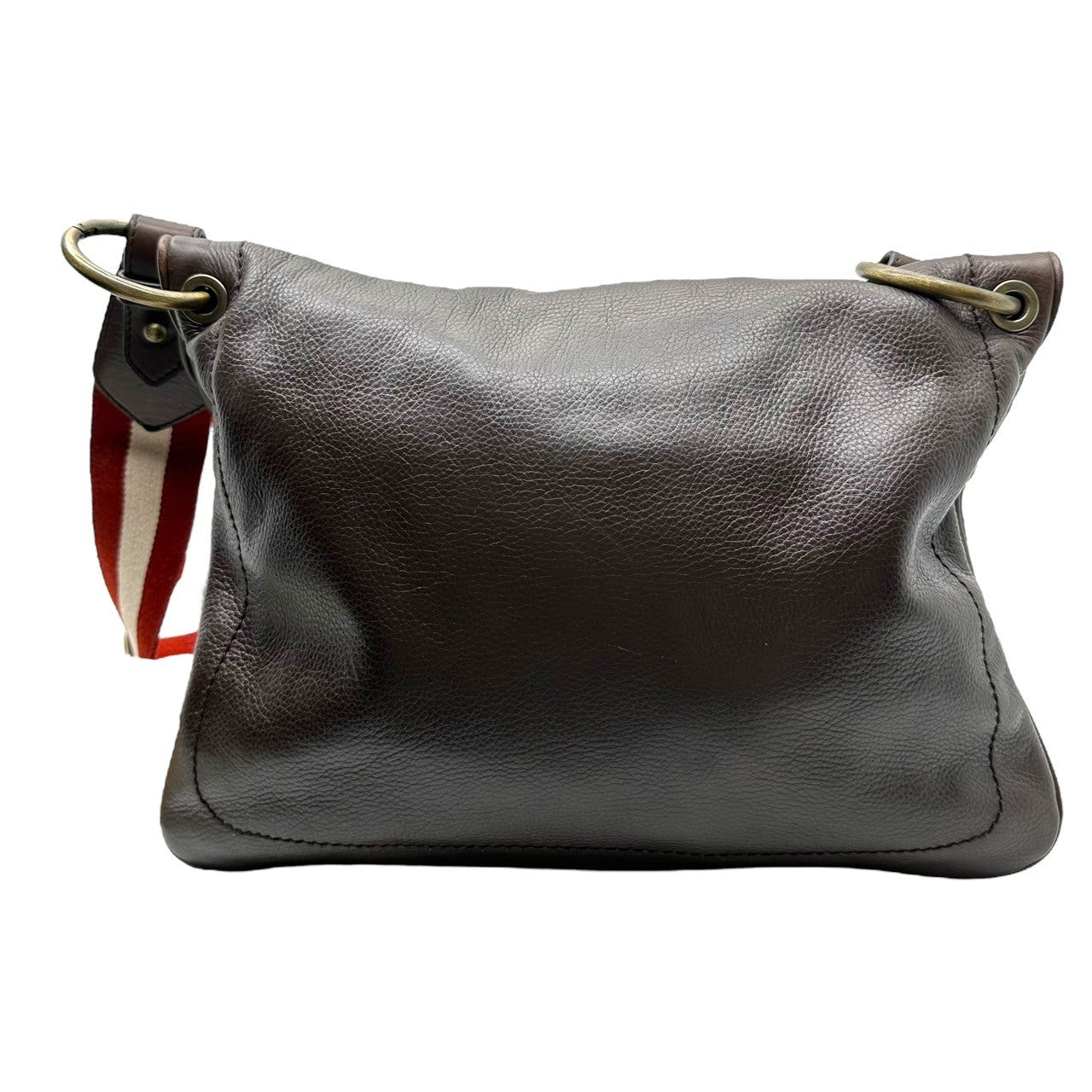 BALLY(バリー) Leather Shoulder bag レザー ショルダー バッグ ブラウン