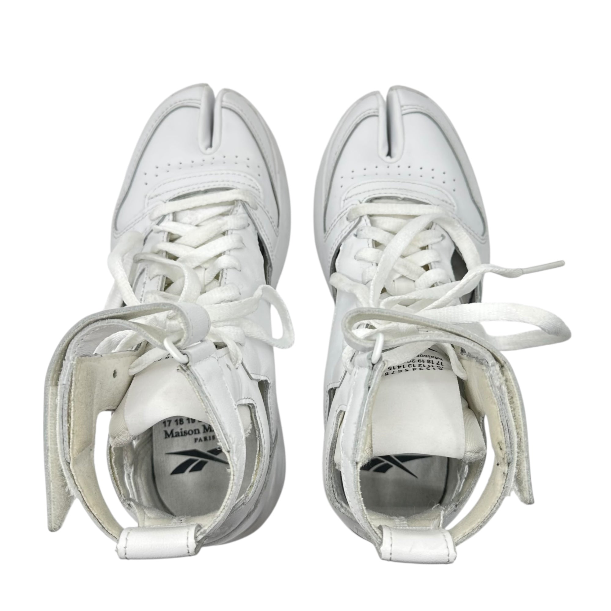 MAISON MARGIELA×Reebok(メゾンマルジェラ×リーボック) 21SS PROJECT 0 CL GL TABI 足袋 アンクル スニーカー GX5040 24cm ホワイト タビ ハイカット