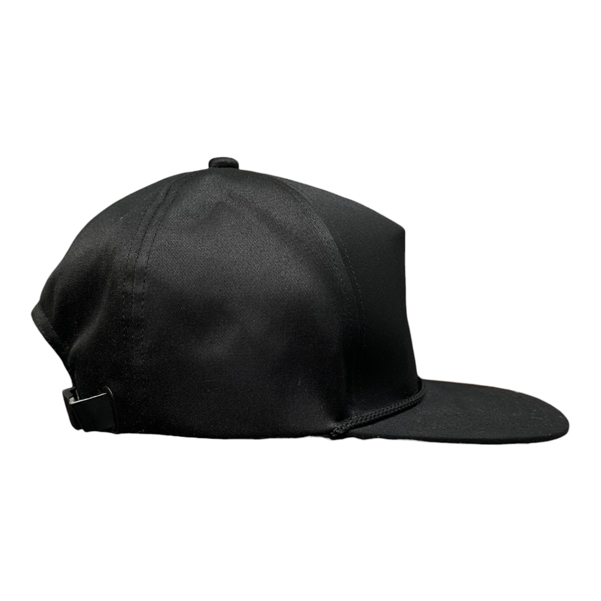 WTAPS(ダブルタップス) 2025SS MILITIA 02 / CAP / CTPL. TWILL スナップバック ロゴ キャップ 251HCDT-HT12 ブラック