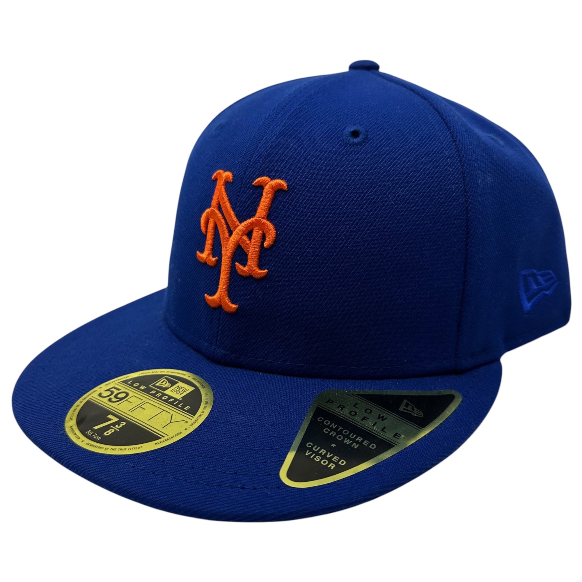 KITH×New Era(キス×ニューエラ) 23SS Mets Floral 59 Fifty Low Profile Hat メッツ コラボ ベースボール キャップ 7 3/8 ブルー 帽子