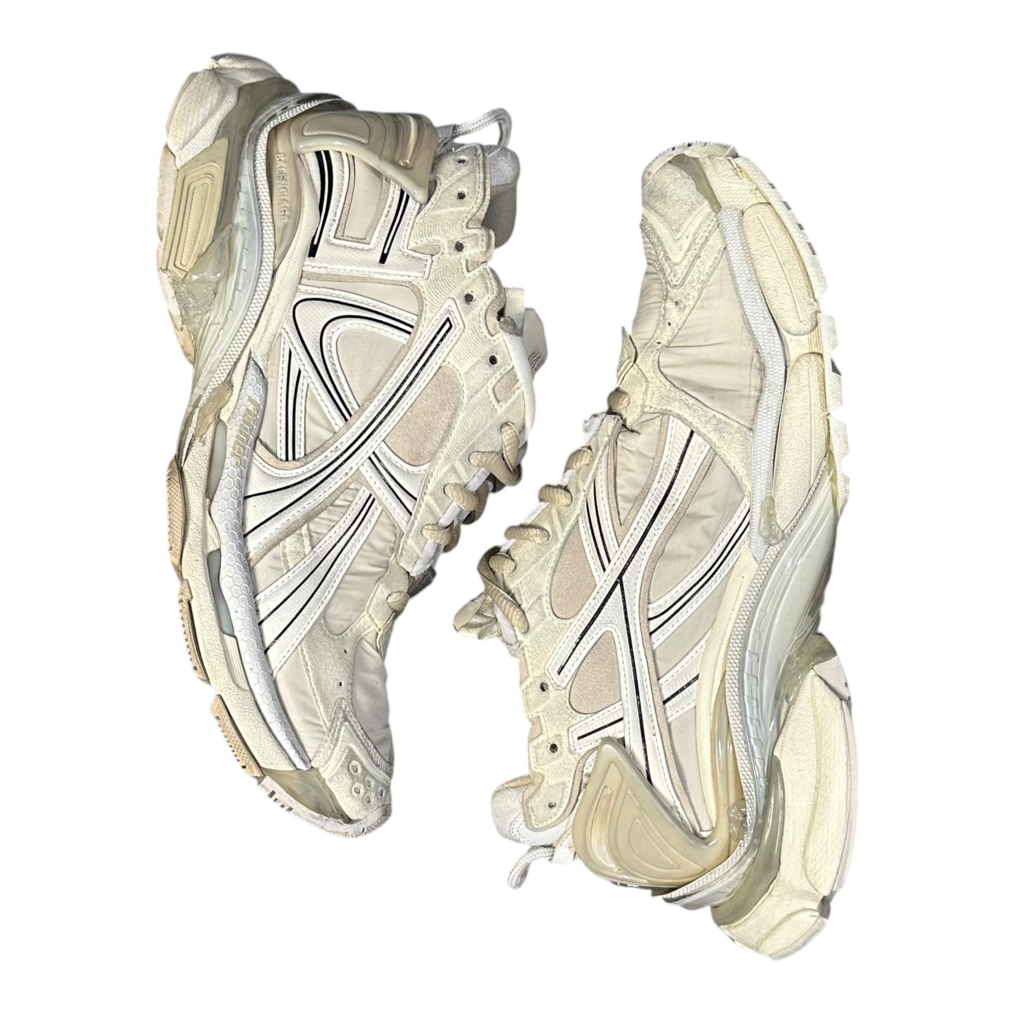 BALENCIAGA(バレンシアガ) Runner ランナー ユーズド加工 772774 29cm ベージュ スニーカー