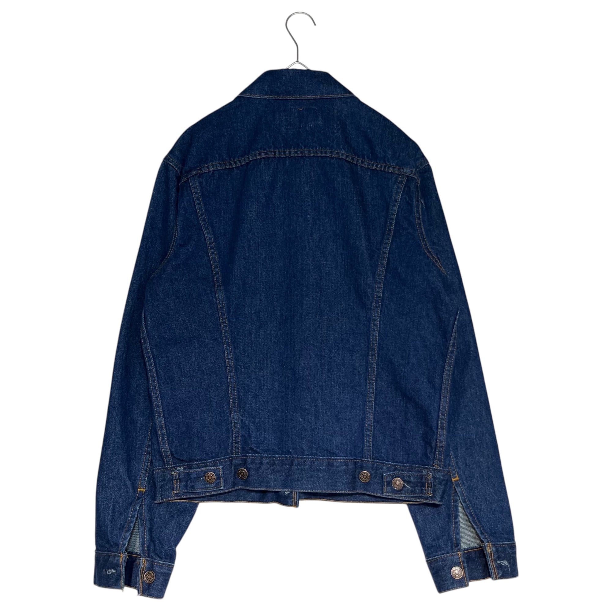 Levi's(リーバイス) 80's ~ 90's 71506 CANADA made 4th trucker jacket トラッカー ジャケット 71506-0215 40L インディゴ デニム カナダ製 フラッシャー付