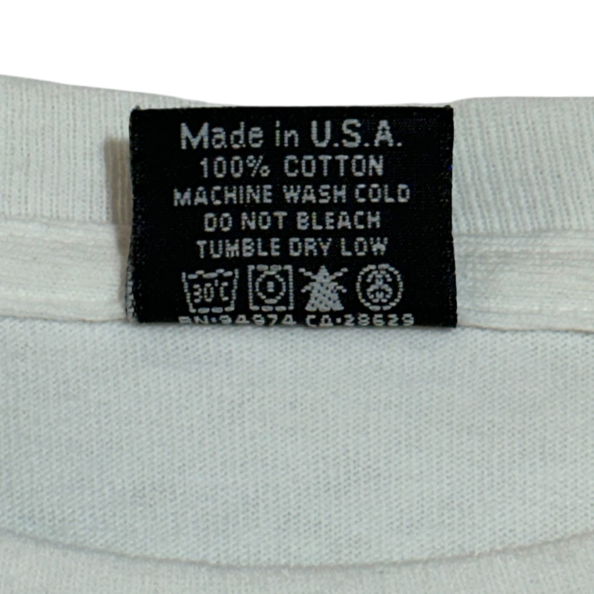 STUSSY(ステューシー) 00's USA made "CUSTOMADE №2" LOGO TEE カスタムメイド ロゴ Tシャツ 表記無(M程度) ホワイト CM LABLCNCPT