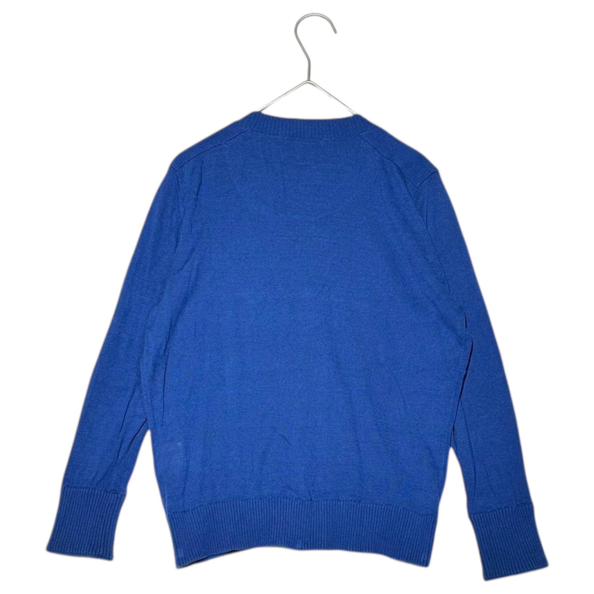 BURBERRY LONDON(バーバリーロンドン) Rayon Cotton Long-Sleeve Button-Up Cardigan レーヨン コットン 長袖 ボタン カーディガン B1N52-131-26 1(S程度) ブルー 裏地 ノヴァチェック