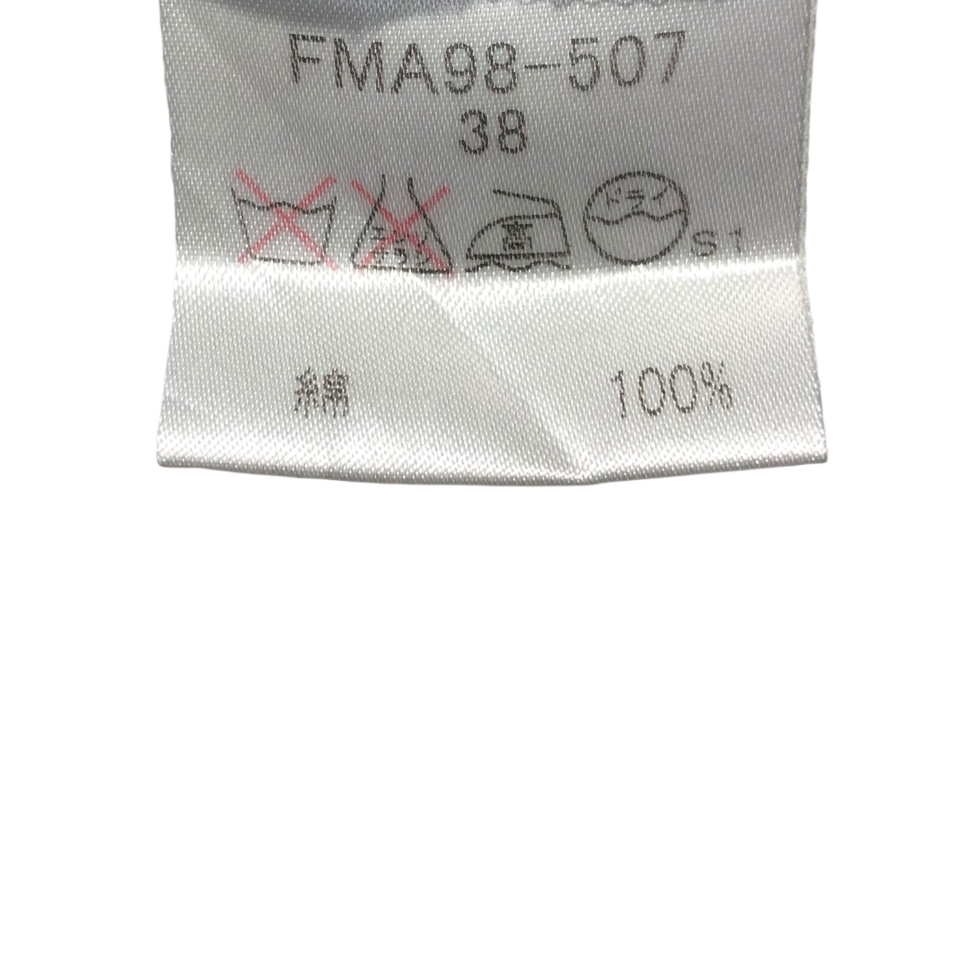 BURBERRY LONDON(バーバリーロンドン) Flower print belted sleeveless long dress フラワー プリント ベルテッド ノースリーブ ロング ワンピース FMA98-507 38(M程度) ブラック×ホワイト ベルト付き 花柄