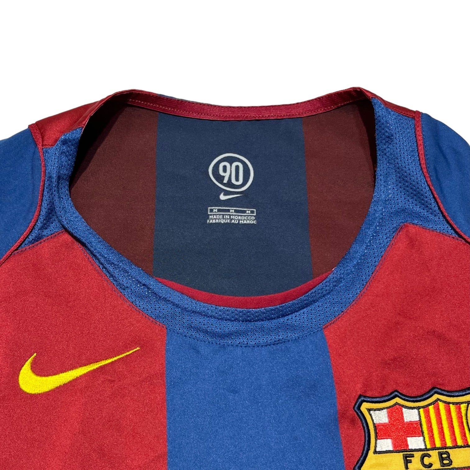 NIKE(ナイキ) 00's barcelona game shirt バルセロナ ゲームシャツ M レッド×ブルー Tシャツ F40106AOM