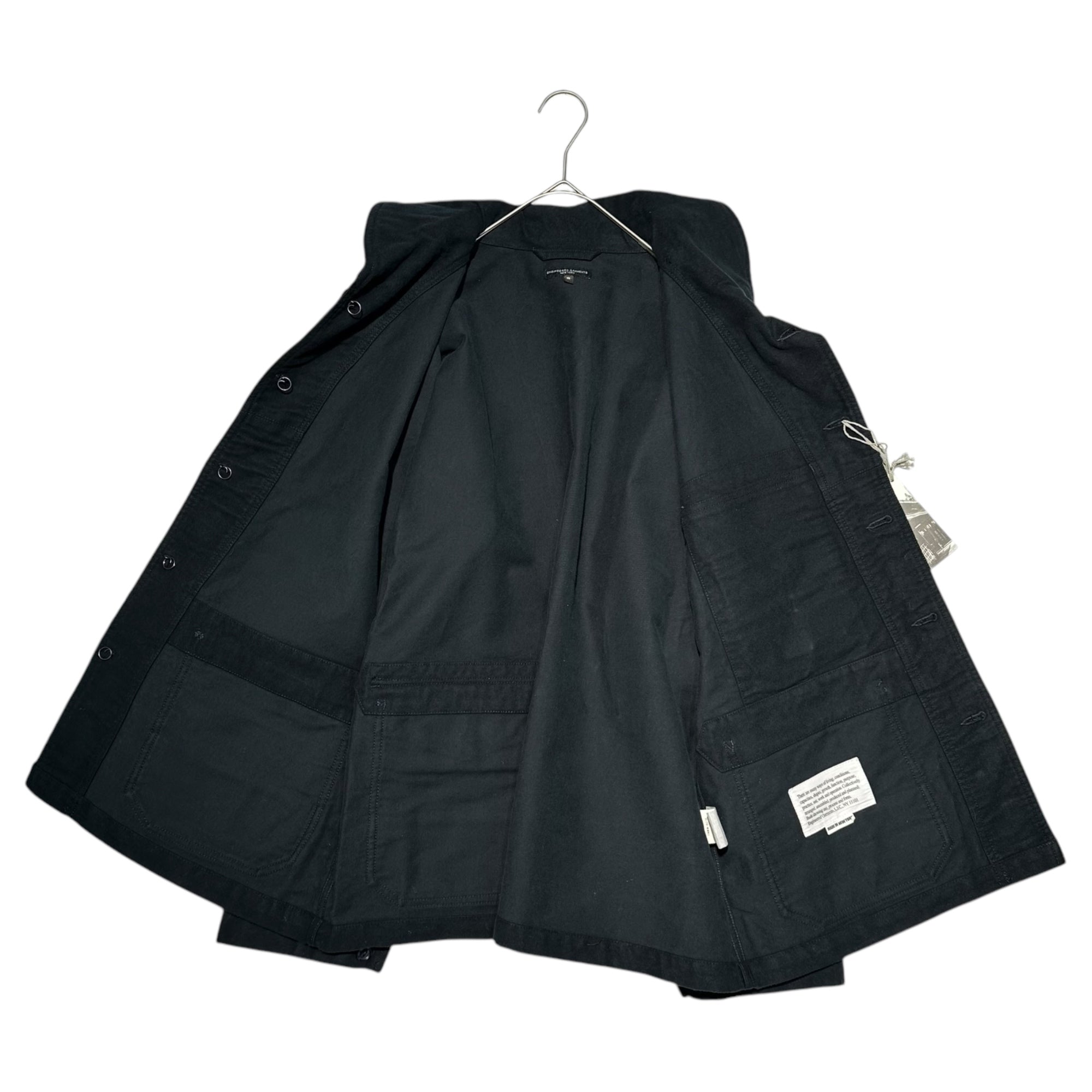 Engineered Garments(エンジニアードガーメンツ) BENSON JACKET MOLESKIN コットン モールスキン ベンソン ジャケット S ブラック