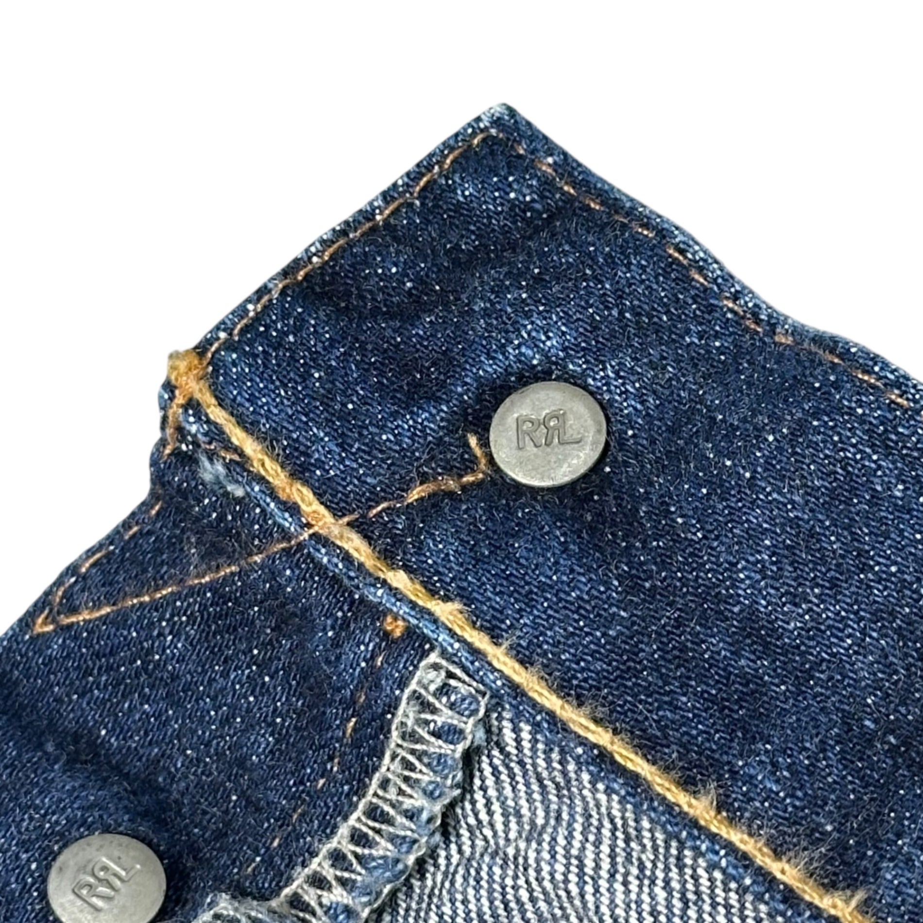 RRL(ダブルアールエル) 1938 Buckleback 081 Cinchback Denim Pants バックルバック 081 シンチバック デニム パンツ LOT:081 30 インディゴ PP-PM-YW-6002