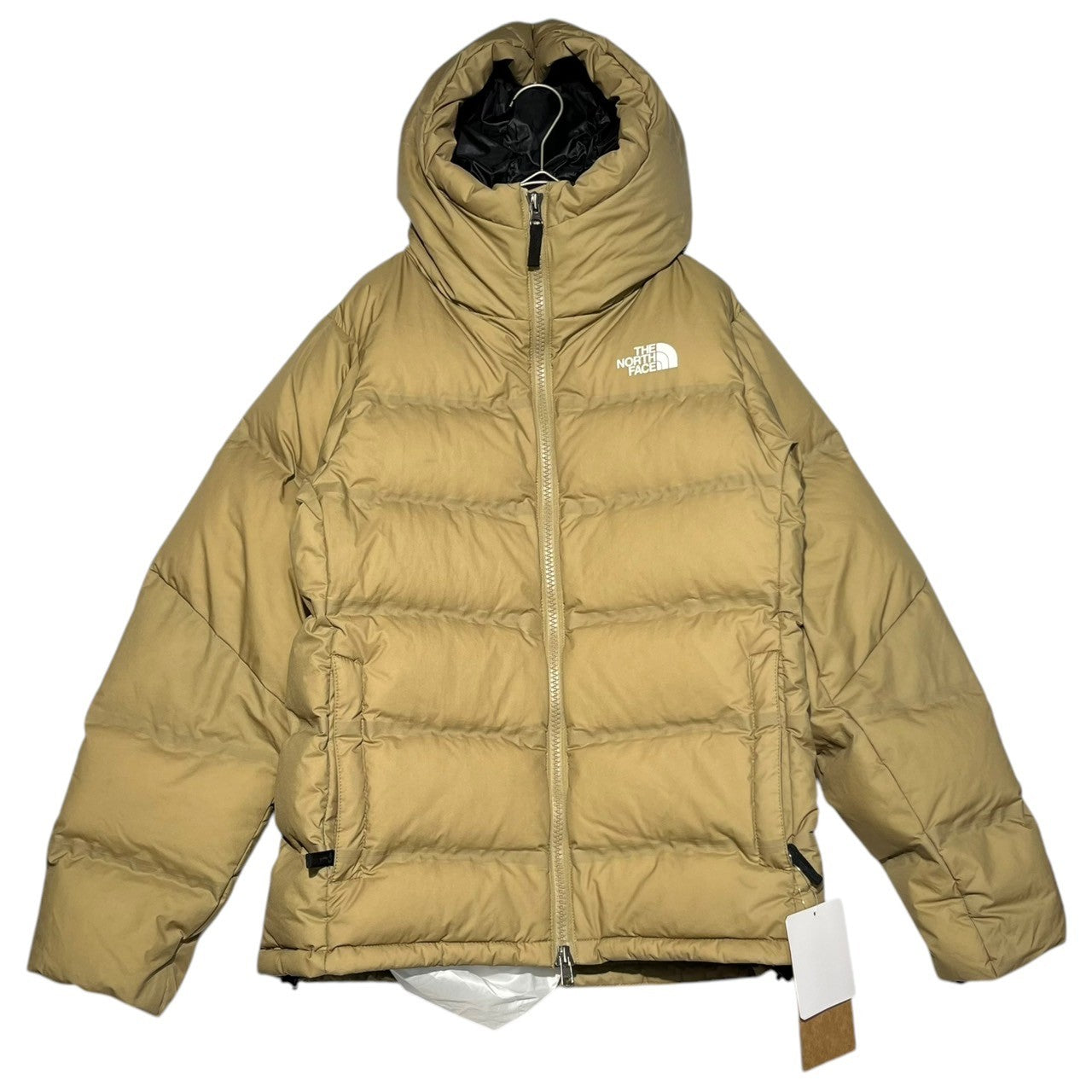 THE NORTH FACE(ノースフェイス) BELAYER PARKA ビレイヤーパーカ ND92215 XXS ケルプタン(ベージュ) 参考定価66,000円(税込) ダウン ジャケット