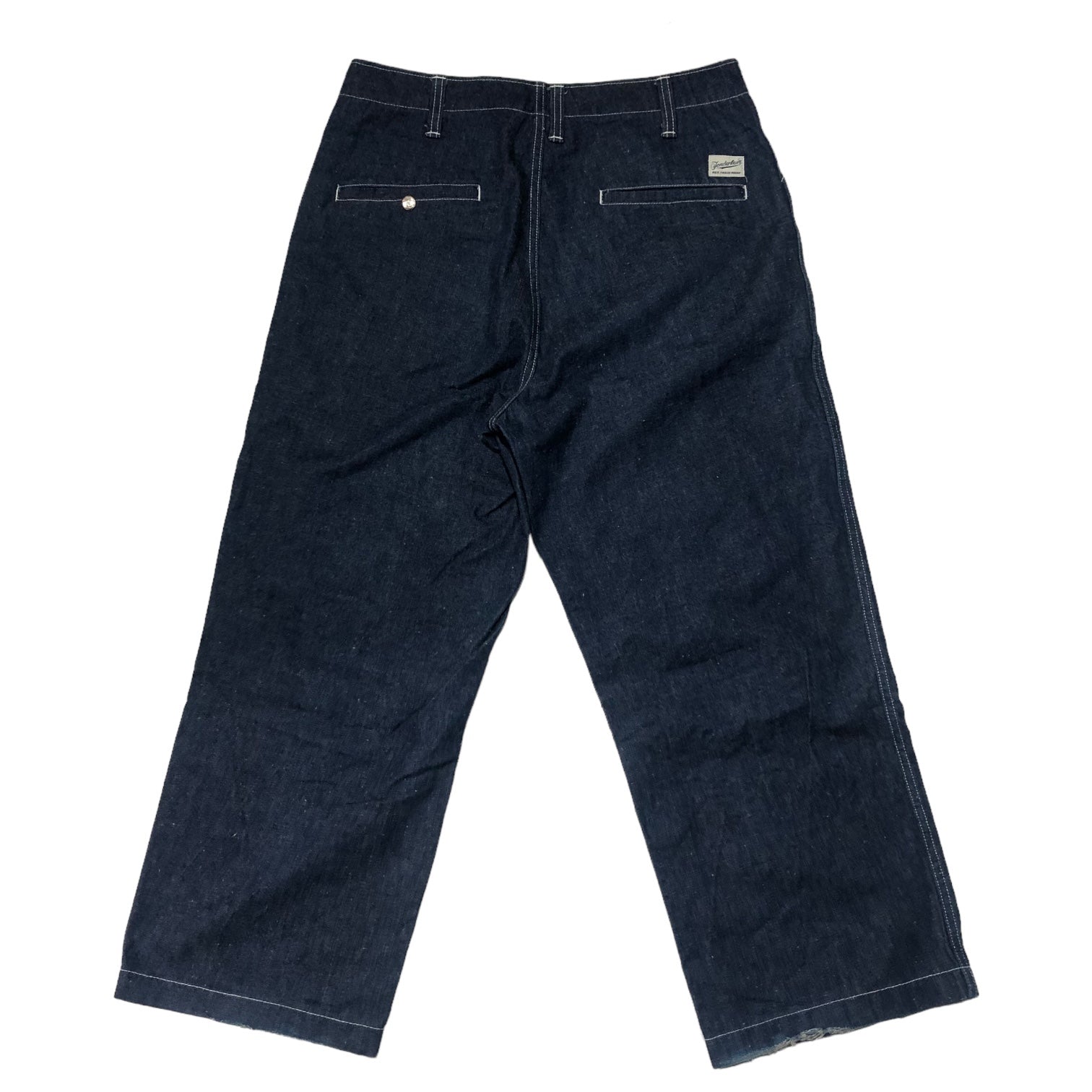 TENDERLOIN(テンダーロイン) BDP DENIM デニム フリスコ ワークパンツ S インディゴ ネップ加工