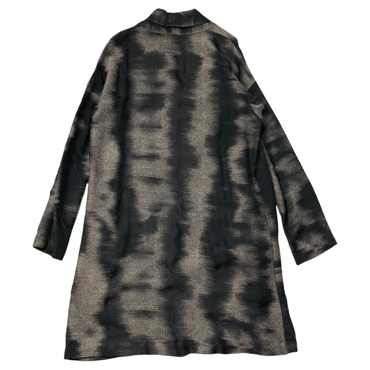Haat ISSEY MIYAKE(ハートイッセイミヤケ) Old all-over pattern jacket オールド 総柄 ジャケット HA43FH616 2(M) ブラック×グレー