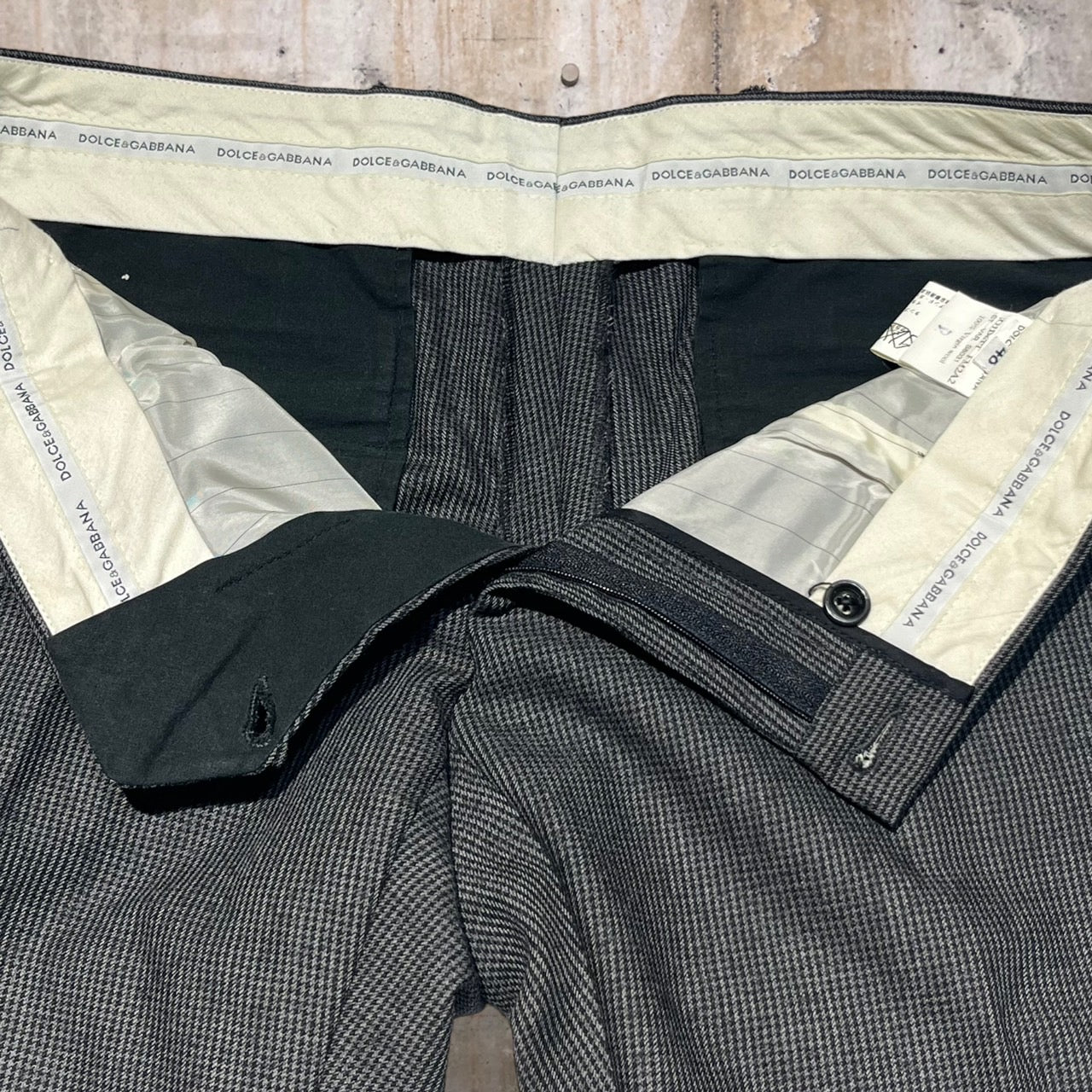 DOLCE&GABBANA(ドルチェ&ガッバーナドルガバ) 90's4Bセットアップジャケット 48(Lサイズ程度) ブラウン