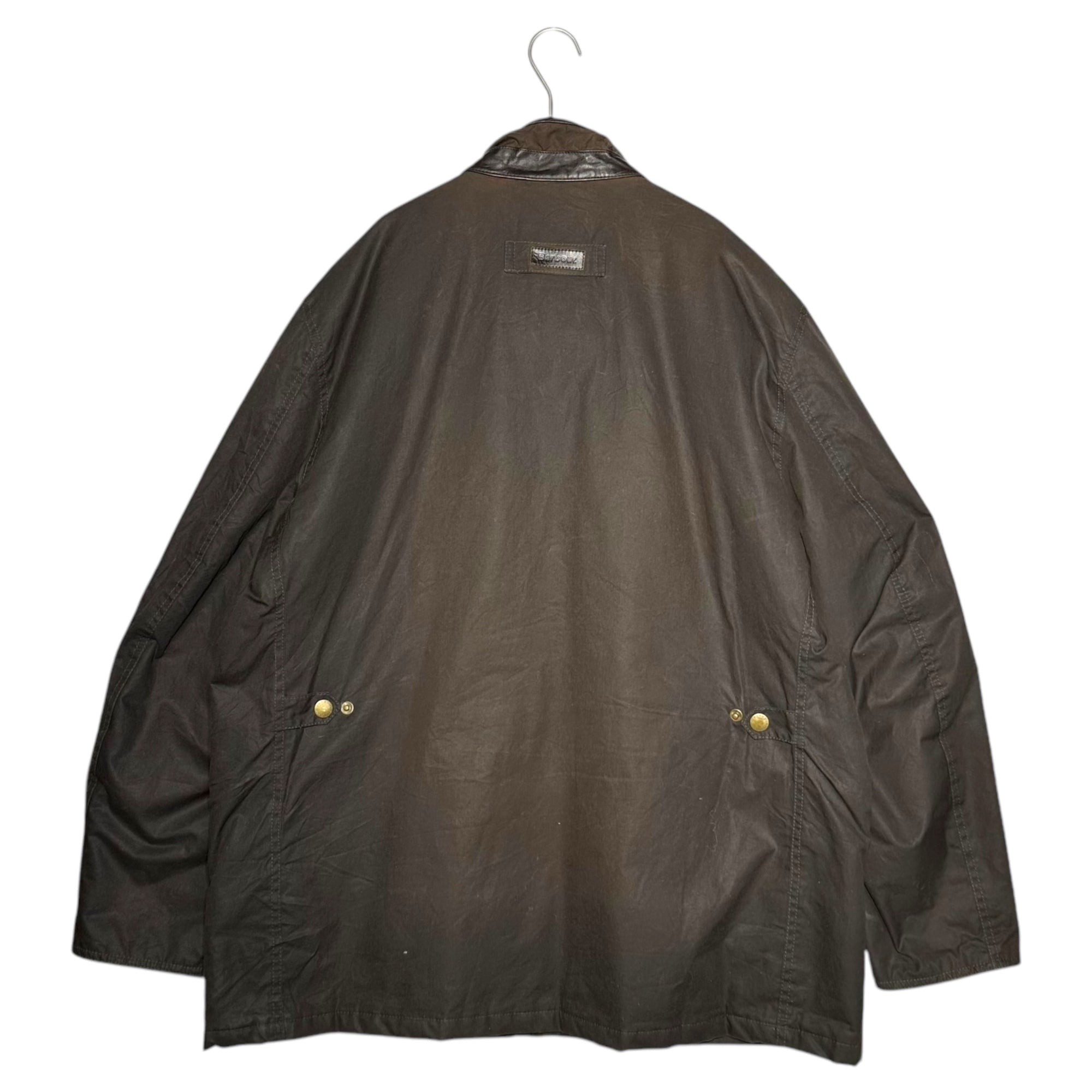Barbour(バブアー) Waxed Prestbury Jacket ワックス プレストベリー ジャケット オイル アウター MWX0726RU91 XXL ブラウン