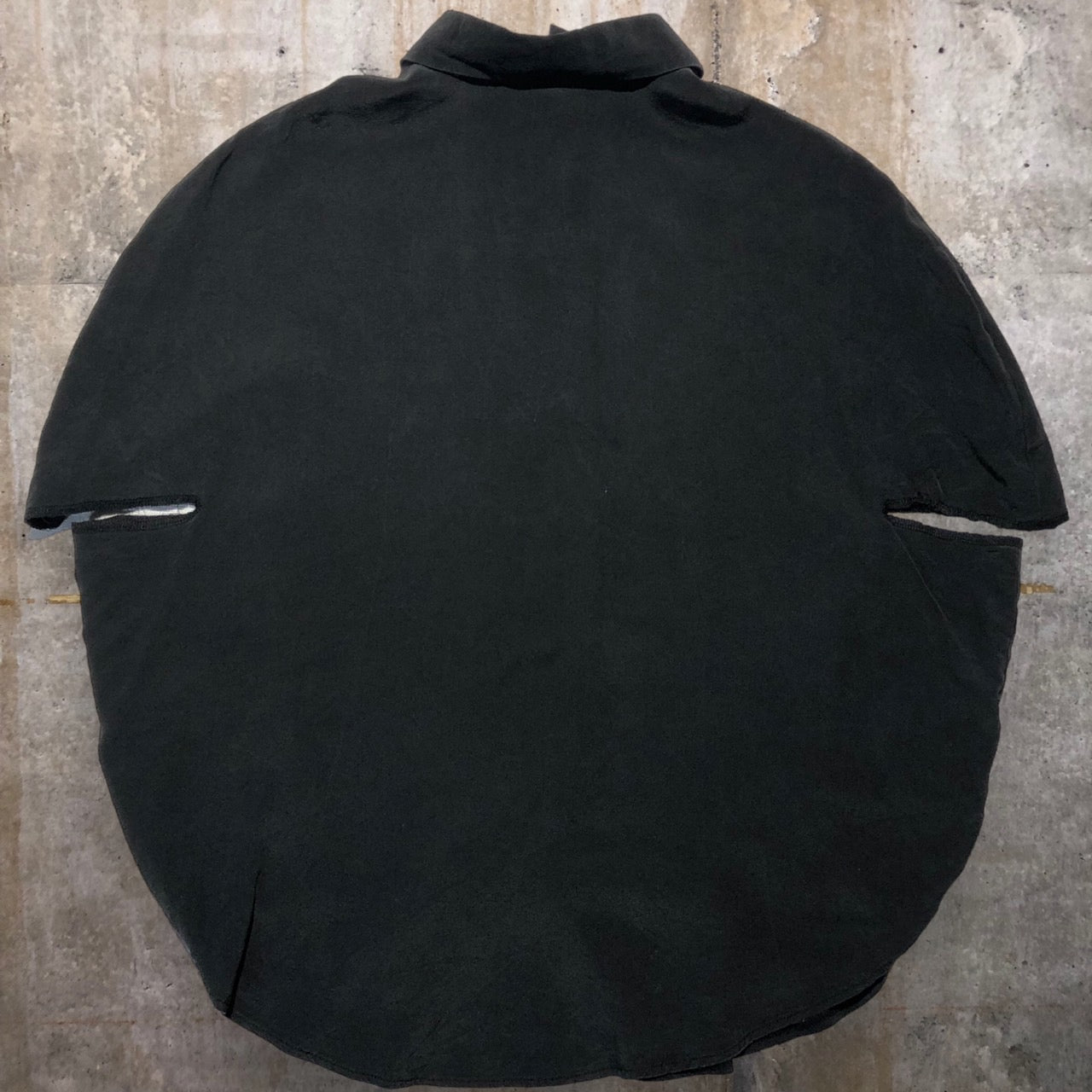 COMME des GARCONS(コムデギャルソン) 09ssシルクブラウス S ブラック