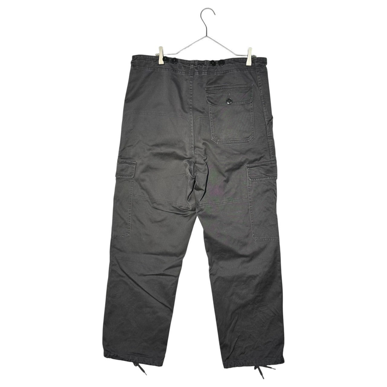 Denmark Military(デンマーク軍) 70's M-71 Combat Pants 前期 コンバット パンツ CF4 7881 7382 表記無(W約94cm) グレー 70's カーゴ ダブルニー ミリタリー