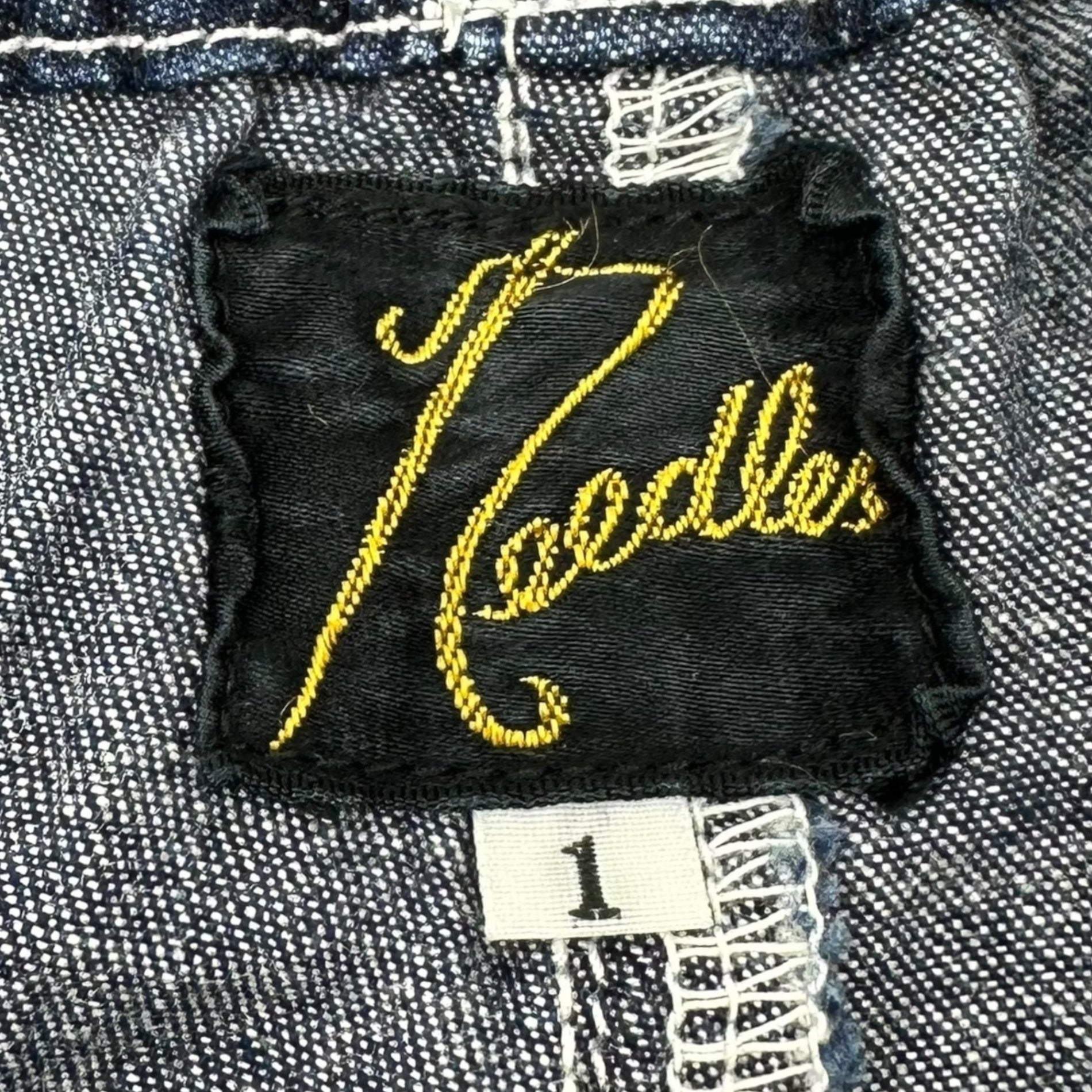 NEEDLES(ニードルズ) H.D PANTS ヒザデル デニム パンツ 1(S程度) インディゴ
