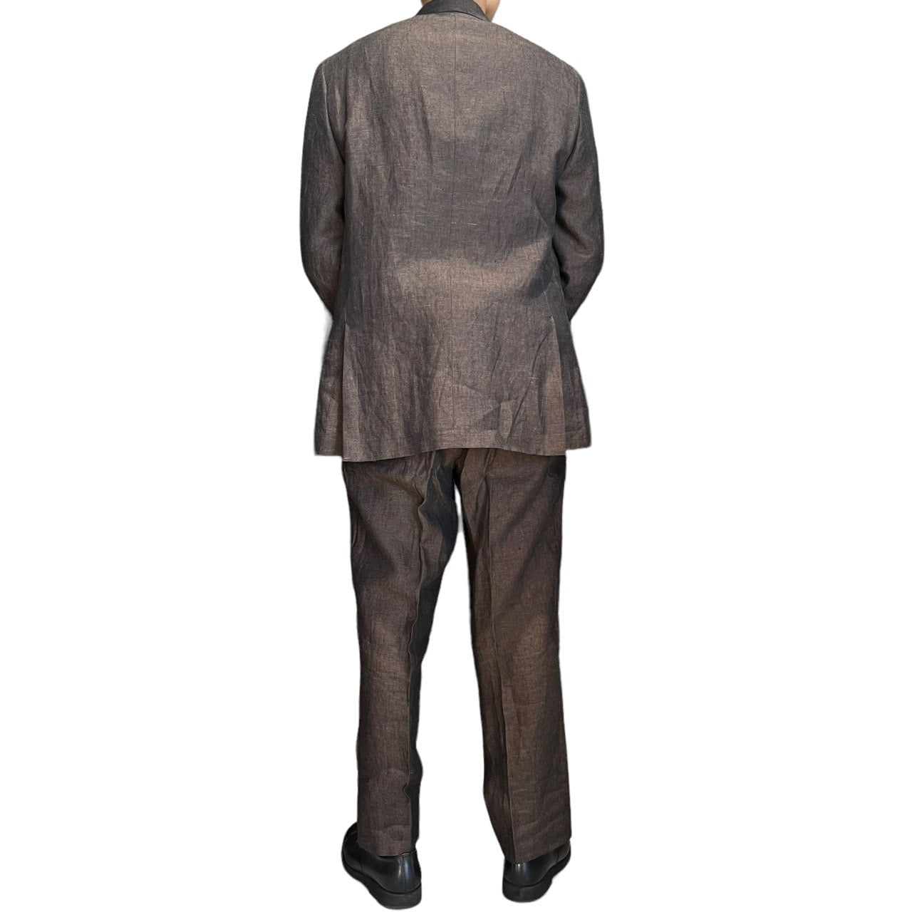 BROOKS BROTHERS(ブルックスブラザーズ) リネンセットアップジャケット/スーツ 19-15-2339/ 40SHT ブラウン