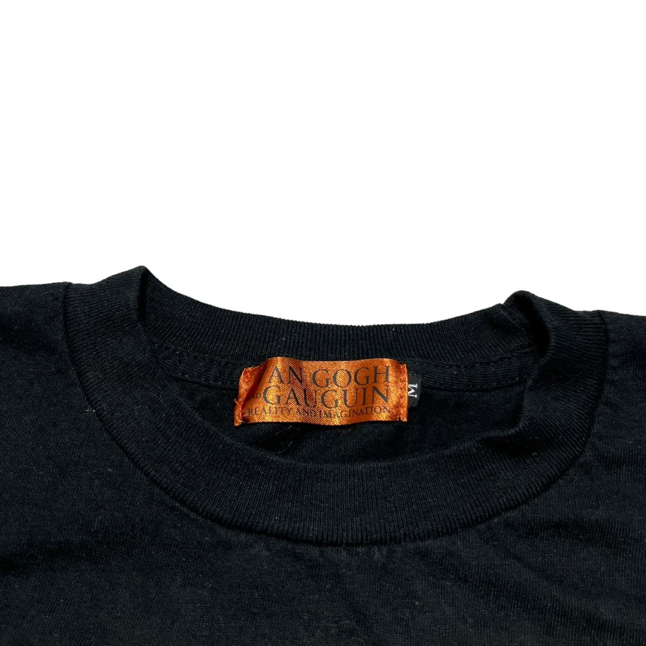 USED(ユーズド) 2016 Van Gogh and Gauguin T-SHIRT ゴッホとゴーギャン展 Tシャツ M ブラック