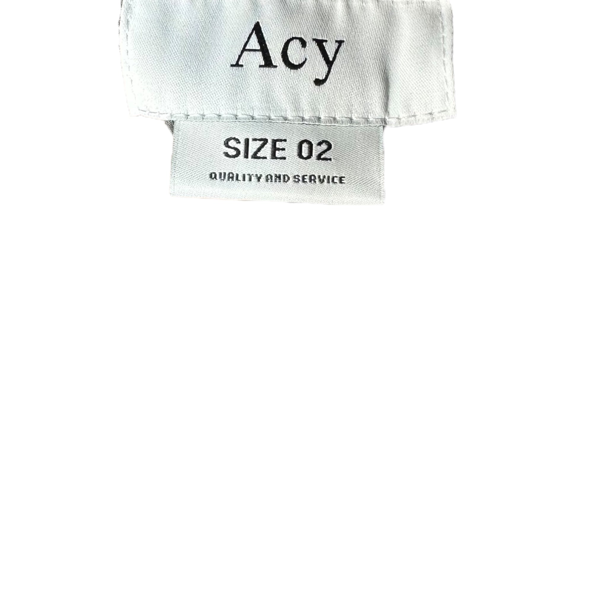 Acy(エイシー) 24SS 2WAY UTILITY VEST ユーティリティー ベスト BSM45-ACY-004 02 ブラック×グレー リバーシブル