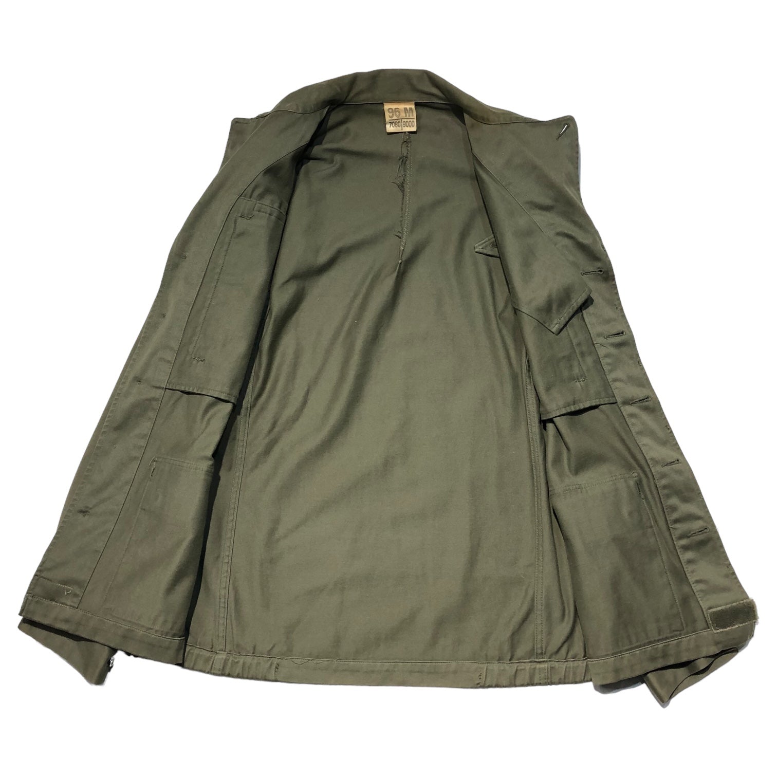 FRENCH MILITARY(フランス軍) 80's F2 jacket ミリタリー ジャケット フィールド SOCOVET BAIS 1986 96M カーキ 7080 9000 ヴィンテージ