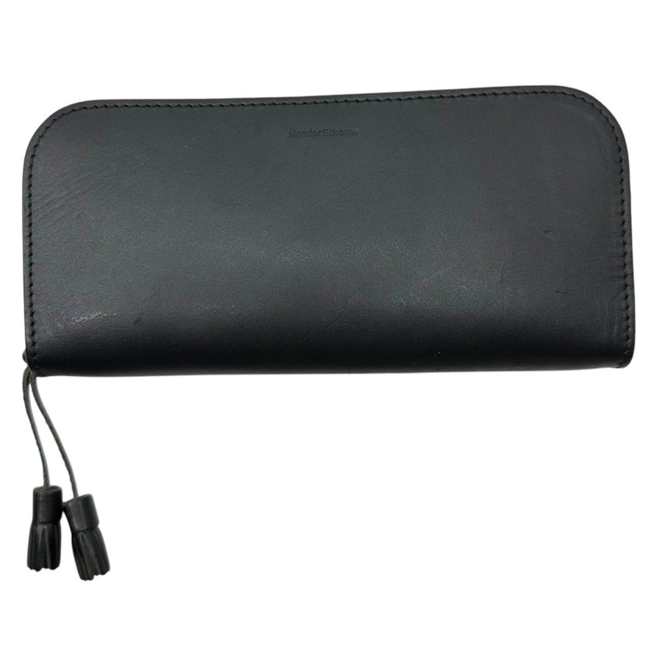 Hender Scheme(エンダースキーマ) zip pen case ジップ ペン ケース レザー ブラック