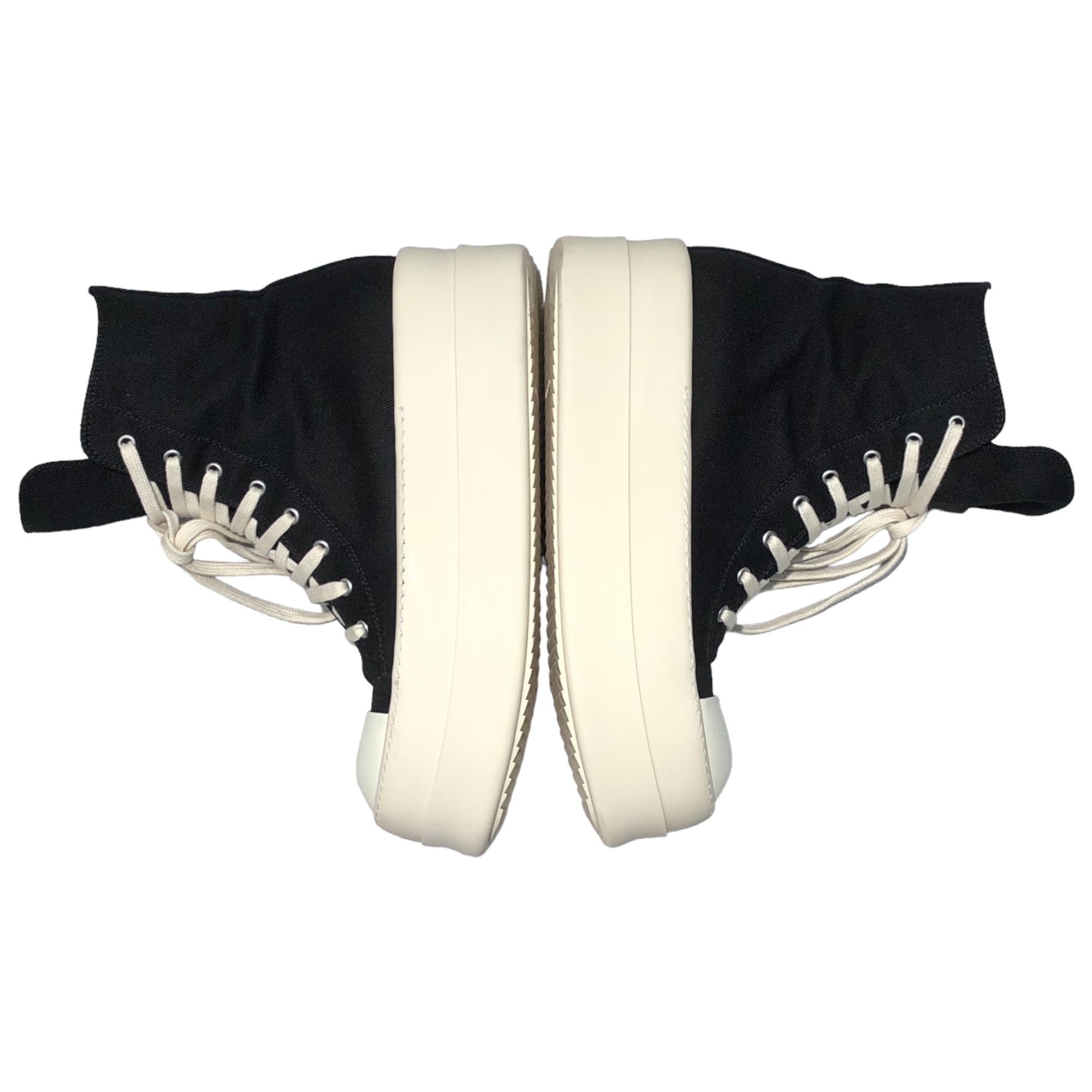 DRKSHDW(ダークシャドウ) 23AW MEGA BUMPER SNEAKS メガ バンパー スニーカー DU02C5831 43(28cm程度) ブラック×ホワイト 箱付 リックオウエンス