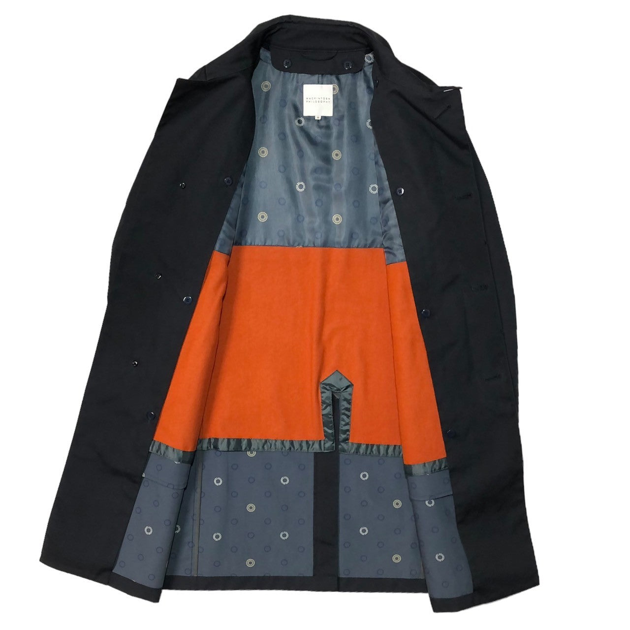 MACKINTOSH PHILOSOPHY(マッキントッシュ フィロソフィー) ライナー付き ステンカラー コート 4CN60-001-29 40(L程度) ネイビー