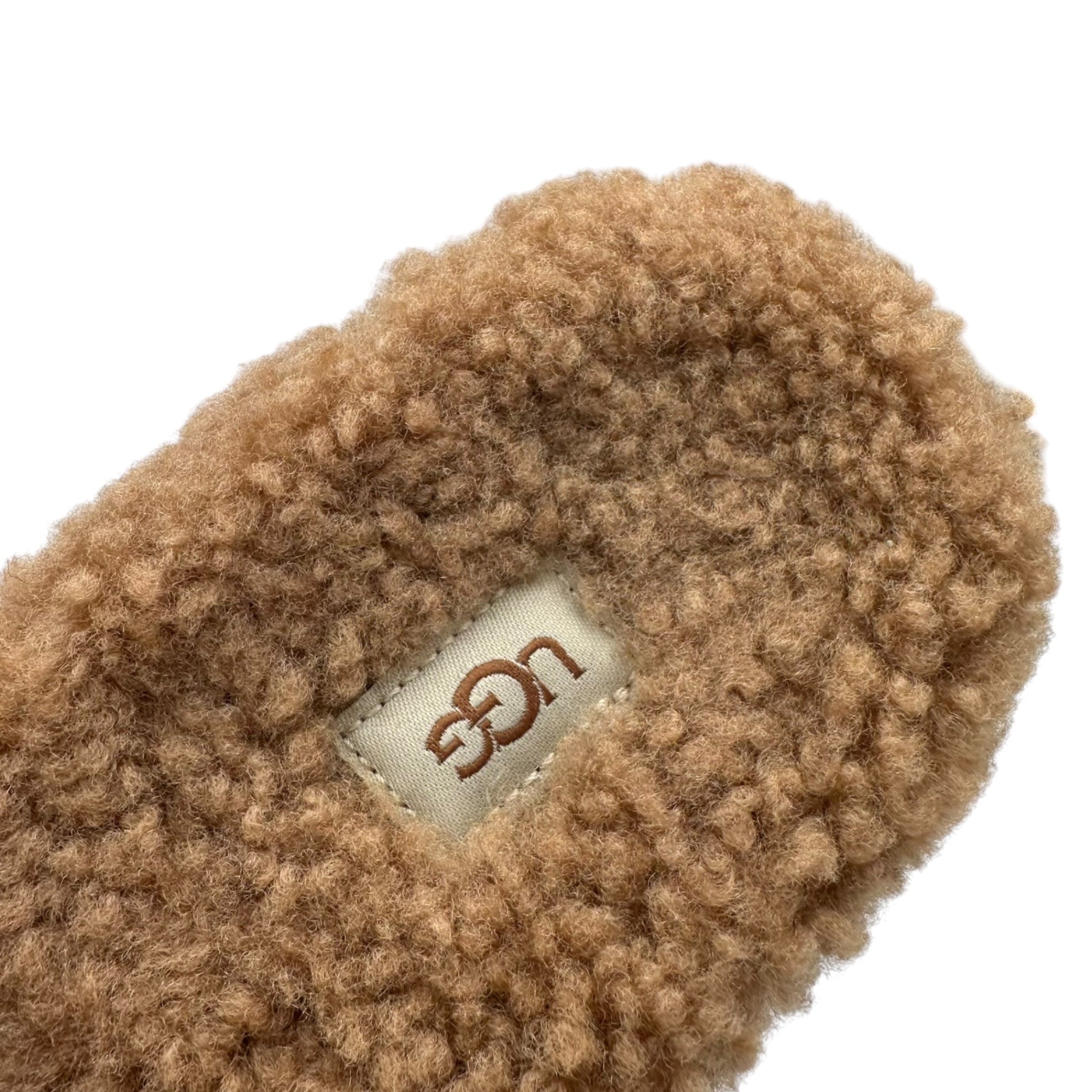 UGG(アグ) COZETTA CURLY Sandal コゼッタ カーリー プードル サンダル S/N1130838 24 キャメルブラウン