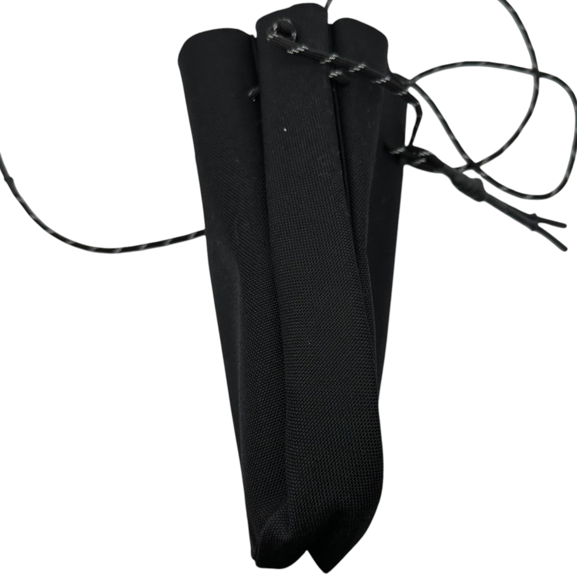 吉岡衣料店(ヨシムライリョウテン) drawstring bag サコッシュ ドレースティング バッグ ブラック