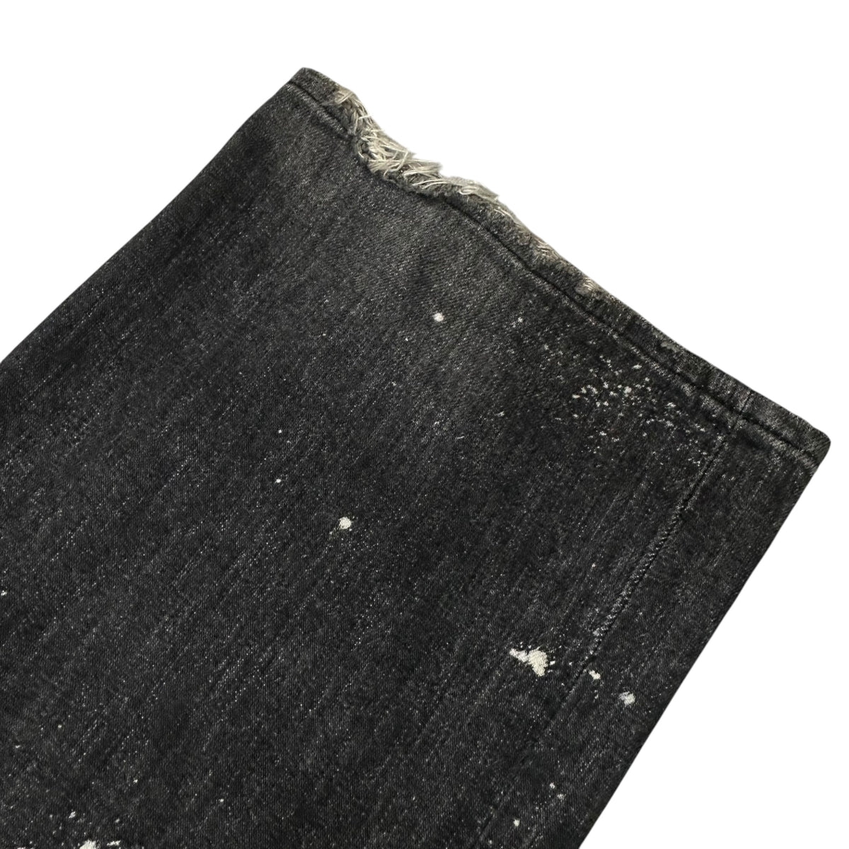 NUMBER (N)INE(ナンバーナイン) 2001AW "STANDARDS" GRANGE DENIM PANTS スタンダード期 グランジ デニム パンツ 1×28 ブラック 00's 本人期