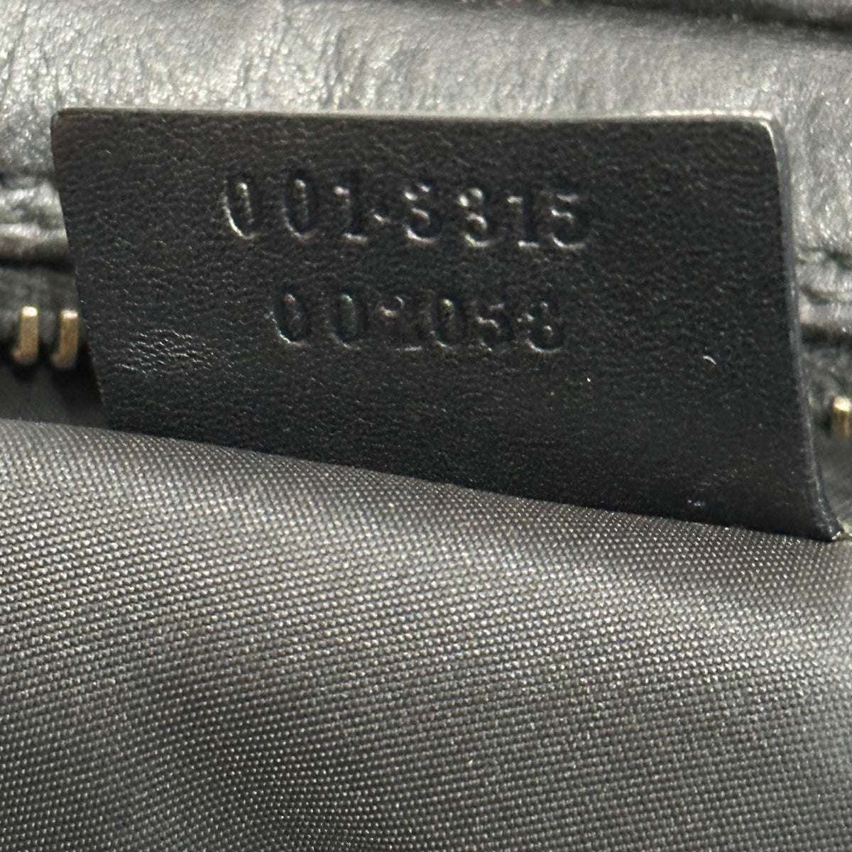 GUCCI(グッチ) 2001SS By Tom Ford 2way Hobo Bag - Nylon Leather トムフォード期 ホーボー バッグ ナイロン レザー 001・3315 002058 ブラック 00's アーカイブ ワンショルダー