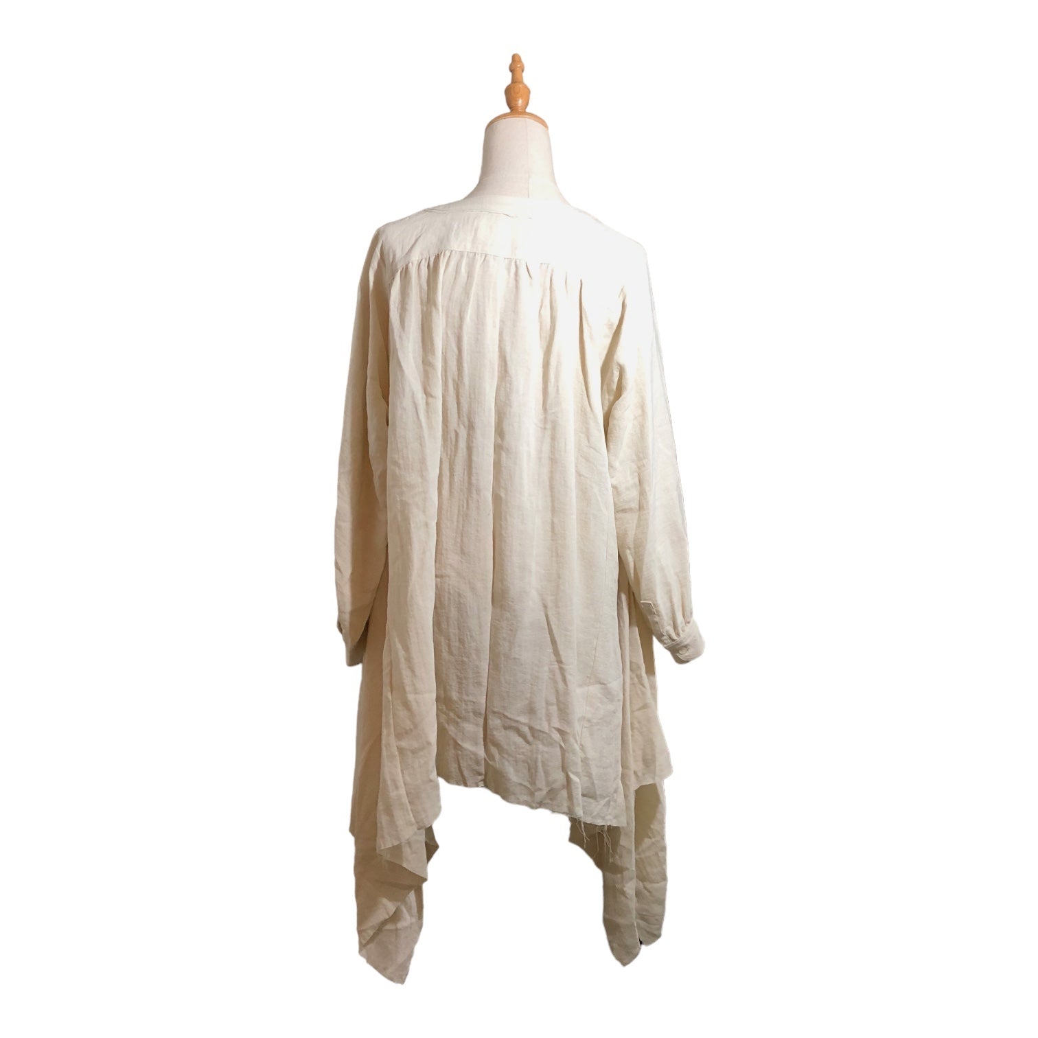 neigh(ネイ) Tuck gathered blouse dress タック ギャザー ブラウス ワンピース FREE アイボリー