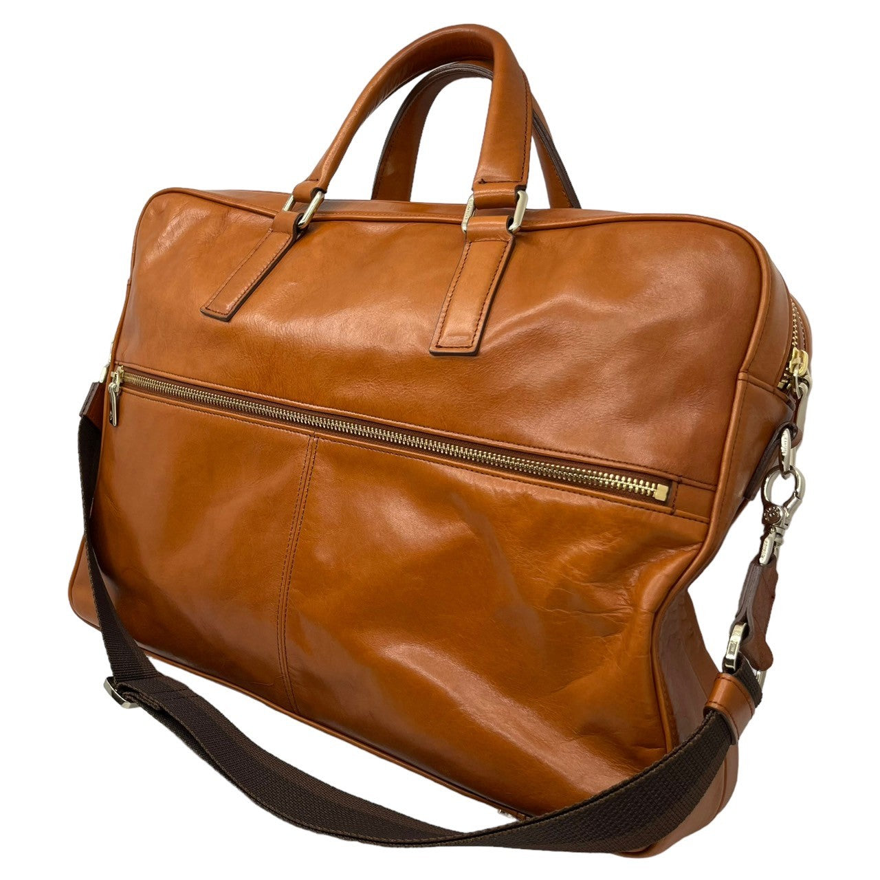 aniary(アニアリ) 2WAY leather briefcase 2WAY レザー ブリーフケース ビジネス バッグ ハンド ショルダー