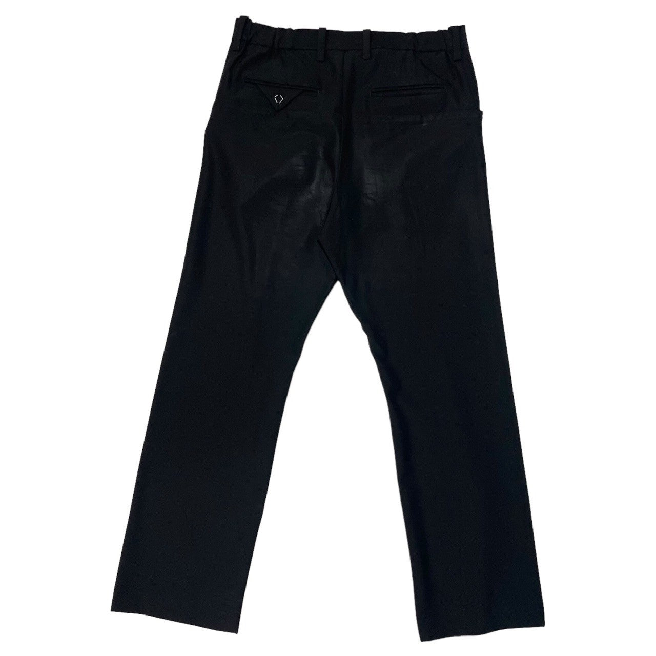 SUNSEA(サンシー) 19SS SNM BLUE TEKETEKE PANTS スーパーナイスマテリアルブルー テケテケ パンツ スラックス 19S53 SIZE 2(M) ブラック