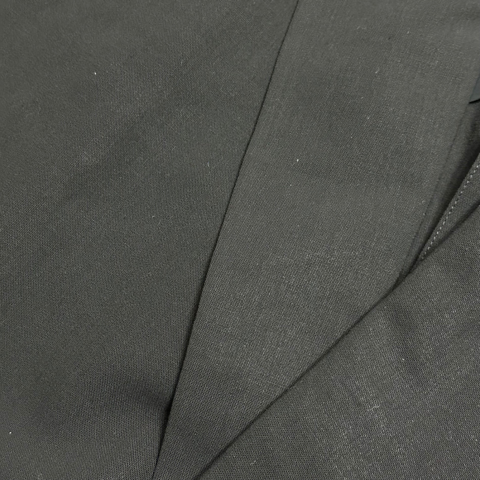 COMME des GARCONS HOMME PLUS(コムデギャルソンオムプリュス) 80's Double-Breasted Tailored Jacket 80年代 ダブルブレスト テーラード ジャケット PJ-11073M M ブラック AD表記無(80年代) 川久保玲 本人期