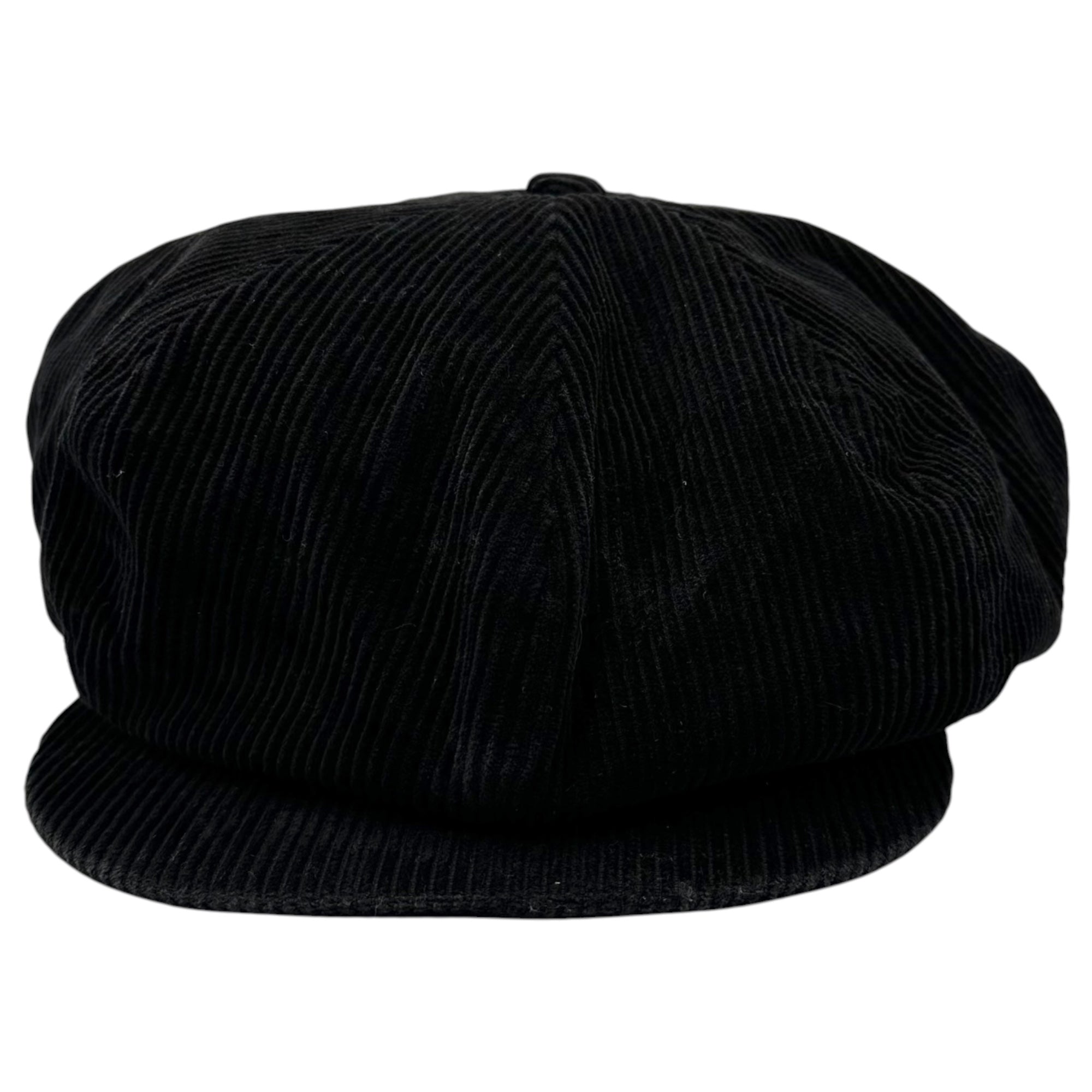 YOHJI YAMAMOTO POUR HOMME(ヨウジヤマモトプールオム) 2019AW Corduroy casquette コーデュロイ キャスケット 帽子 HC-H08-971 3 ブラック