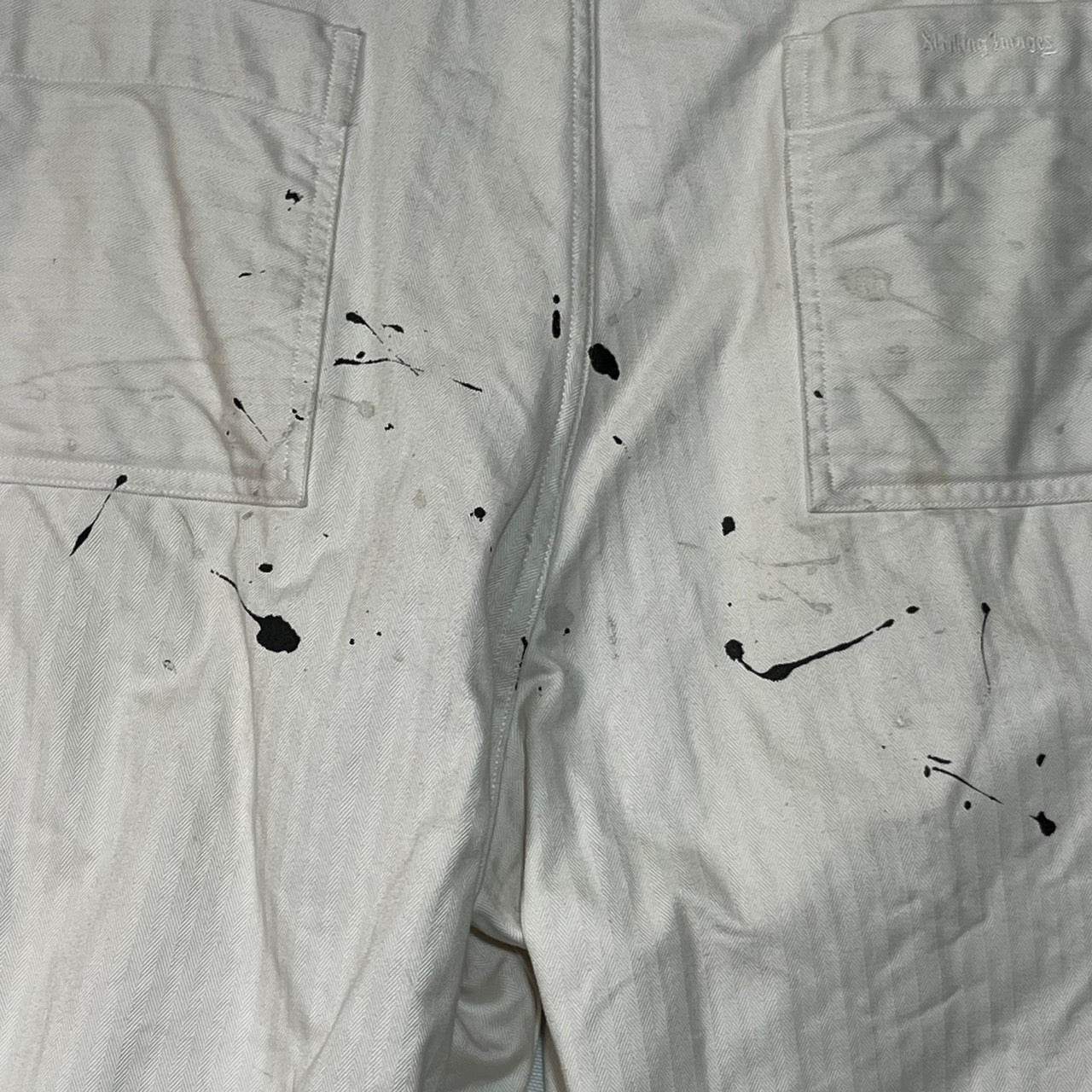 NEIGHBORHOOD(ネイバーフッド) 18AW OLD JOE.PAINTER/C-PT/オールド ジョー ペインター コットン パンツ ホワイト ボトム 182BOOJN-PTM02 L ホワイト