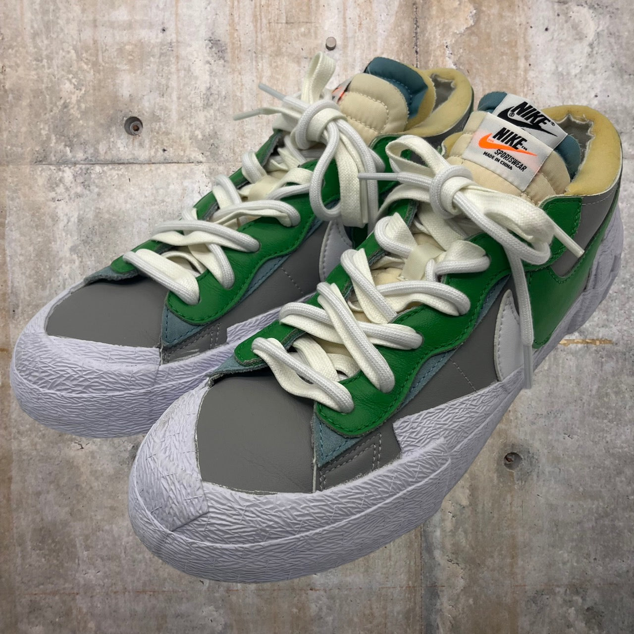 NIKE×SACAI(ナイキ×サカイ) BLAZER LOW /SACAI DD1877-001 27cm ホワイト 箱付