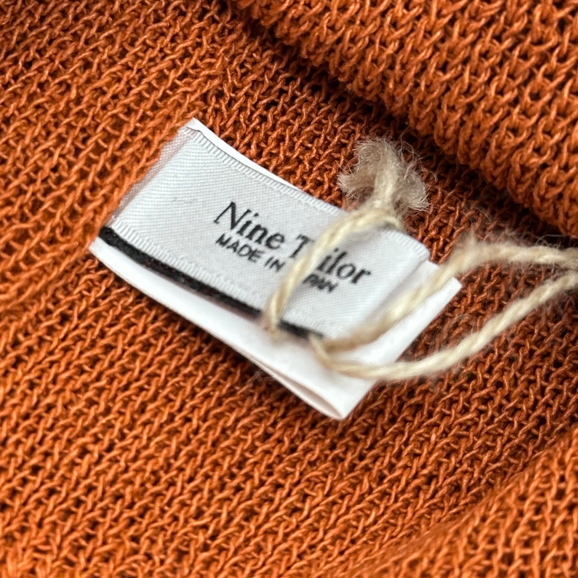Nine Tailor(ナインテイラー) Silk Watch シルク ニット帽 N-700 FREE オレンジ ビーニー