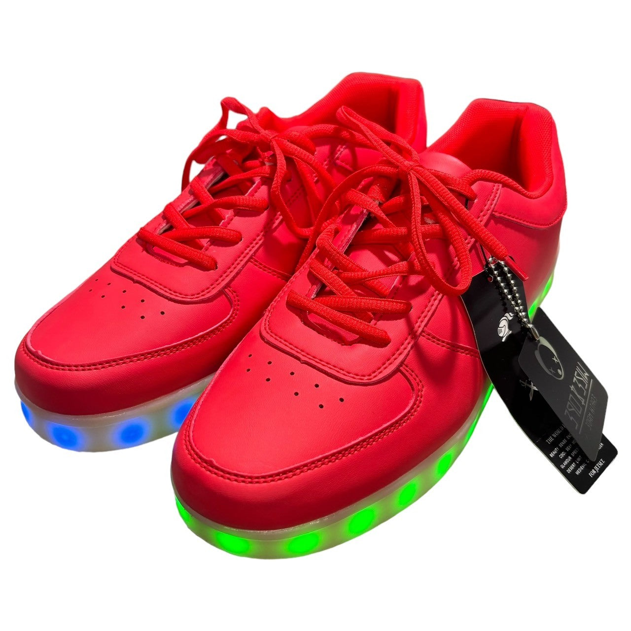 WIZE&OPE(ワイズアンドオープ) MENS THE LIGHT RED メンズ ザ ライトレッド スニーカー 28.5cm レッド