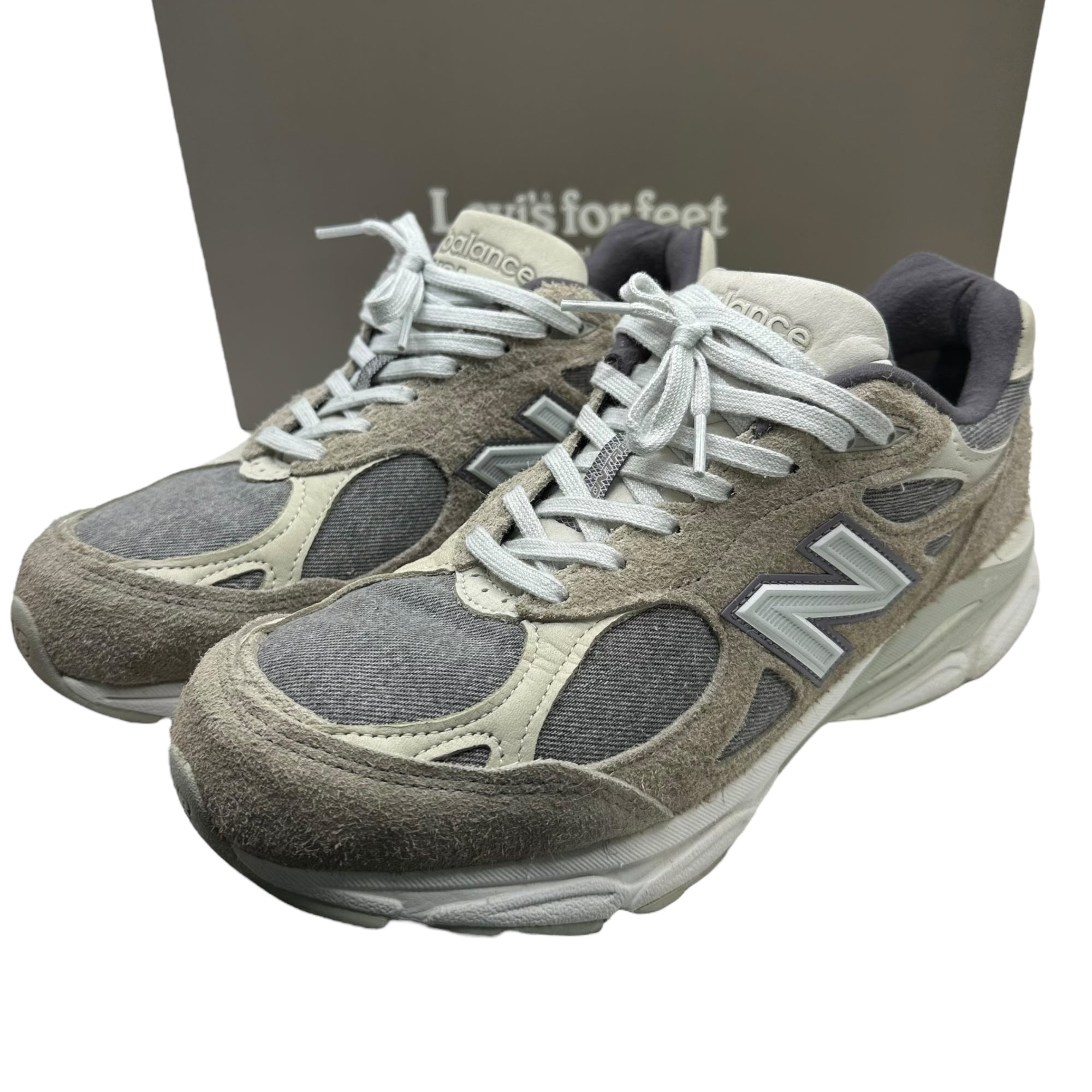 NEW BALANCE×Levi's(ニューバランス×リーバイス) 990V3 "Grey" ローカット スニーカー M990LV3 26cm グレー Levi's for feet