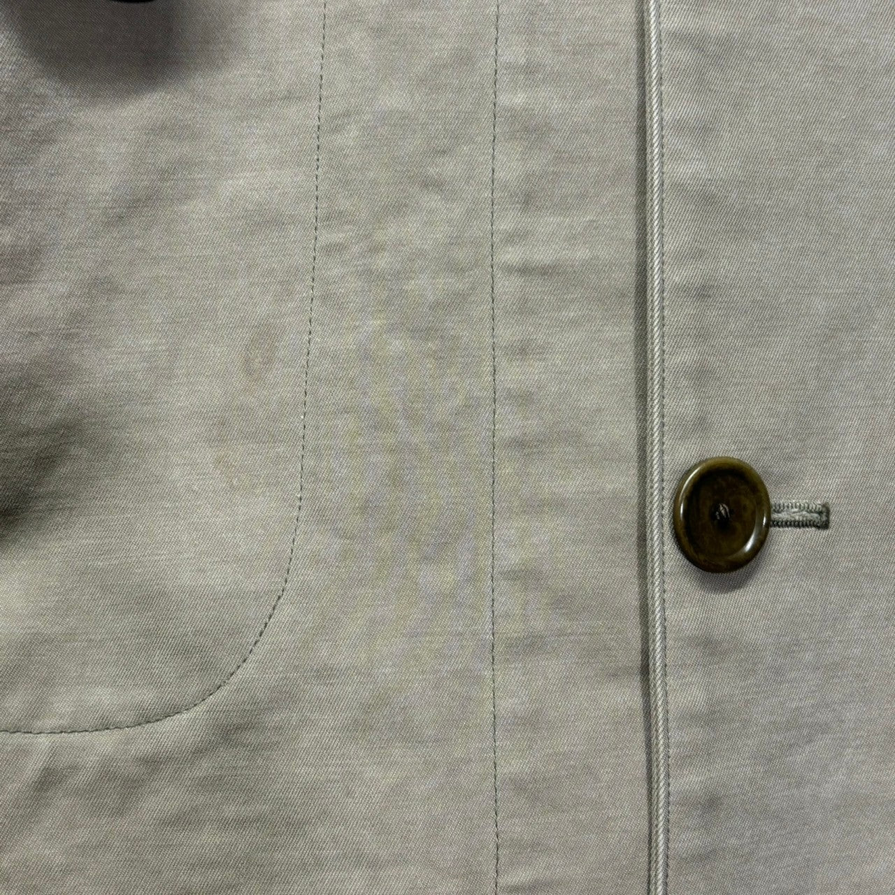 A.PRESSE(アプレッセ) 23SS Motorcycle Half Coat モーターサイクル ハーフ コート 23SAP-01-15H 1 カーキ ステンカラー