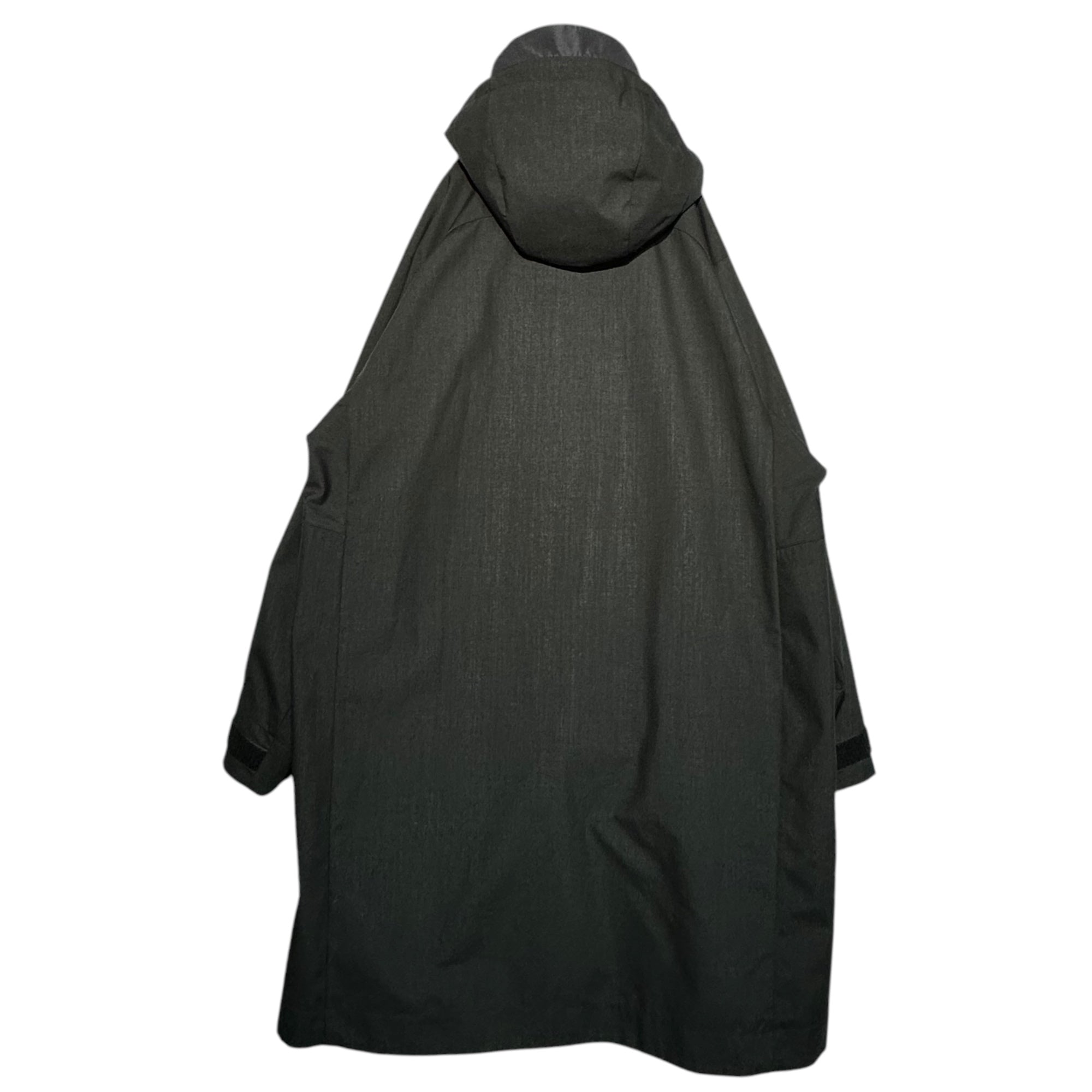 BLK White Mountaineering(ブラック ホワイトマウンテニアリング) 24AW SAITOS 3L WIDE COAT サイトス 3L ワイド コート BK2473205 3(L程度) ブラック マウンテンパーカー