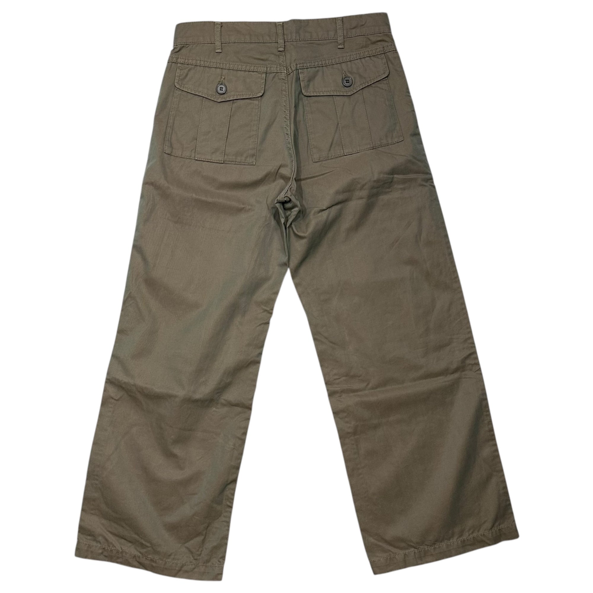 tricot COMME des GARCONS(トリココムデギャルソン) 2003SS Iridescent Cotton Set-up 玉虫色 コットン セットアップ TI-J027 JK:M PT:S カーキ 00's パンツ ジャケット