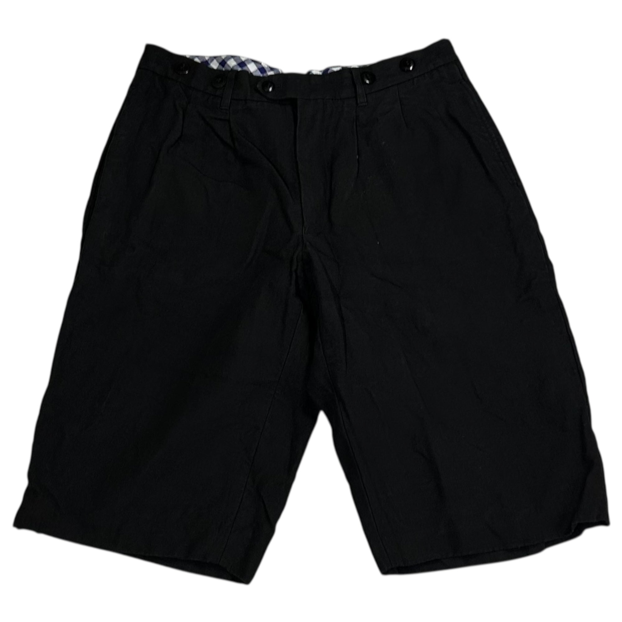 COMME des GARCONS JUNYA WATANABE MAN(コムデギャルソンジュンヤワタナベマン) 21SS 2-tuck 6'' length linen pants 2タック 6分丈 リネン パンツ WG-P034 M フラック AD2020 ハーフ ショート ショーツ