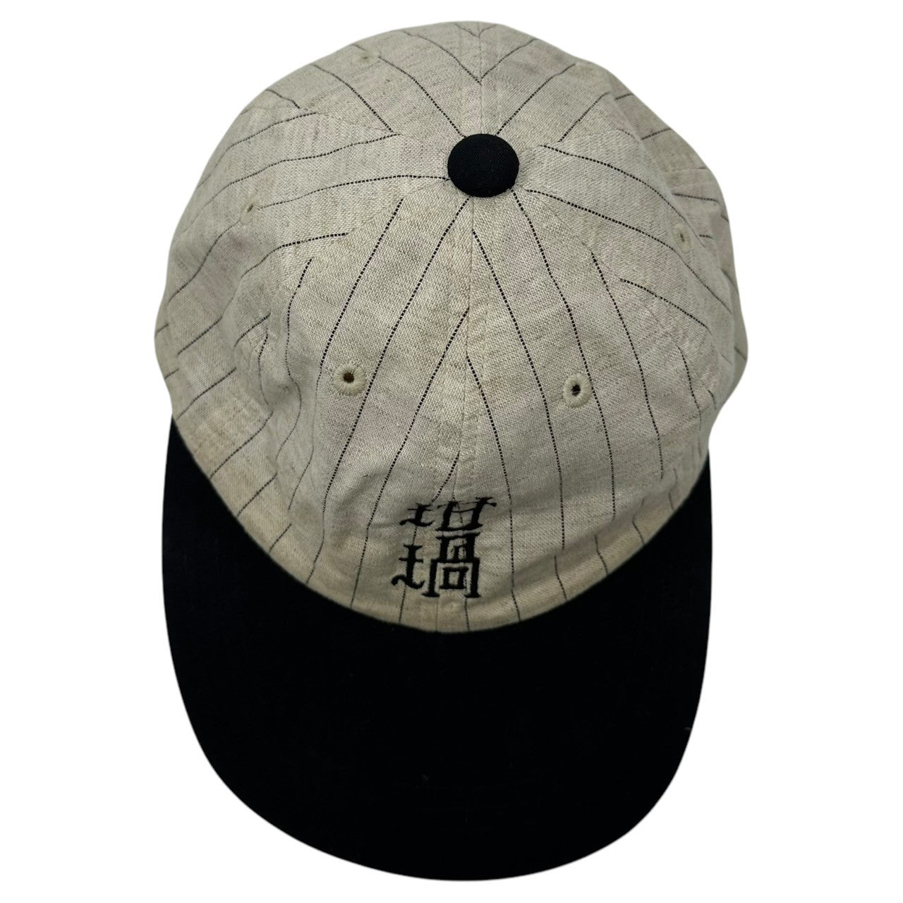坩堝(ルツボ) STRIPE 6PANEL CAP ストライプ ロゴ キャップ R23SS-STRIPE-HT ロゴ ベースボール 帽子