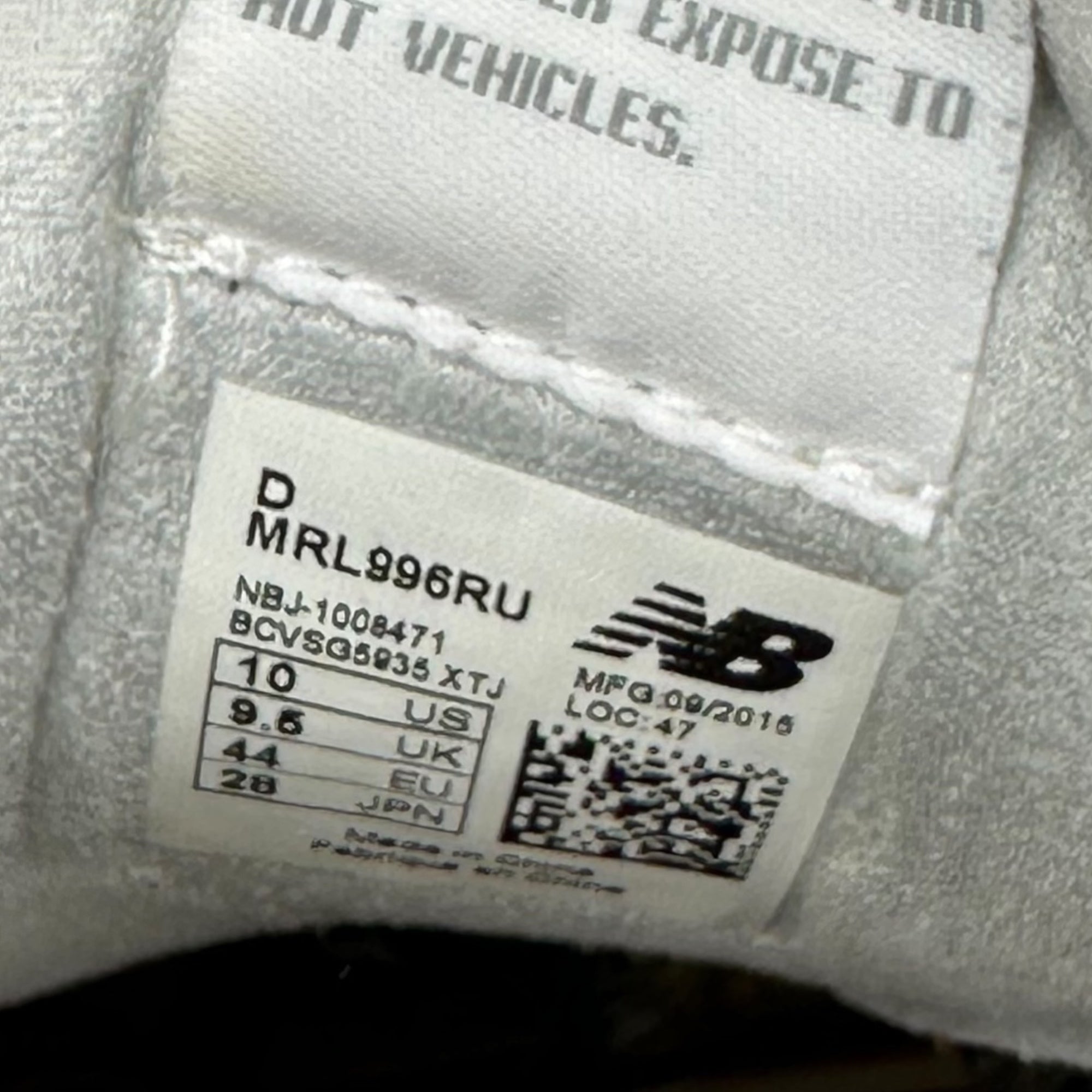 NEW BALANCE×BEAUTY&YOUTH(ニューバランス×ビューティ&ユース) MRL996RU ローカット スニーカー MRL996RU 28cm イエロー コラボ ユナイテッド アローズ