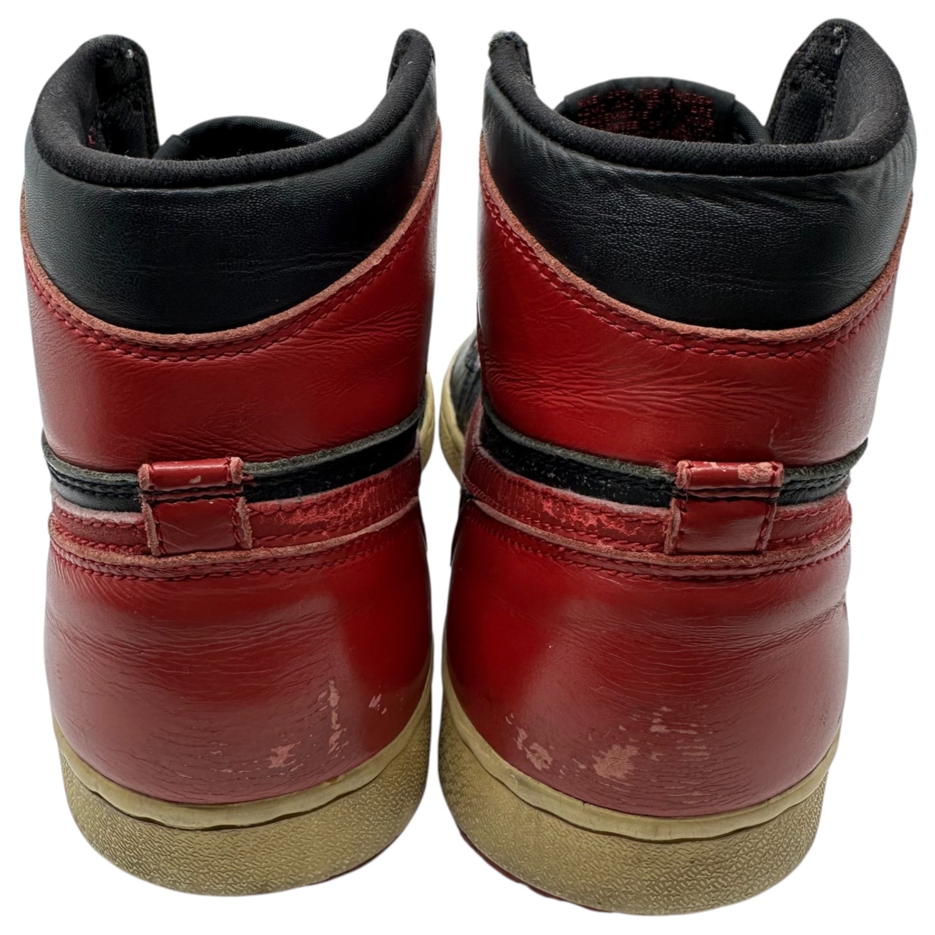 NIKE(ナイキ) 1994 AIR JORDAN 1 BRED エアジョーダン 1 ブレッド 130207-061 US10(28cm程度) ブラック×レッド 94年復刻 スニーカー