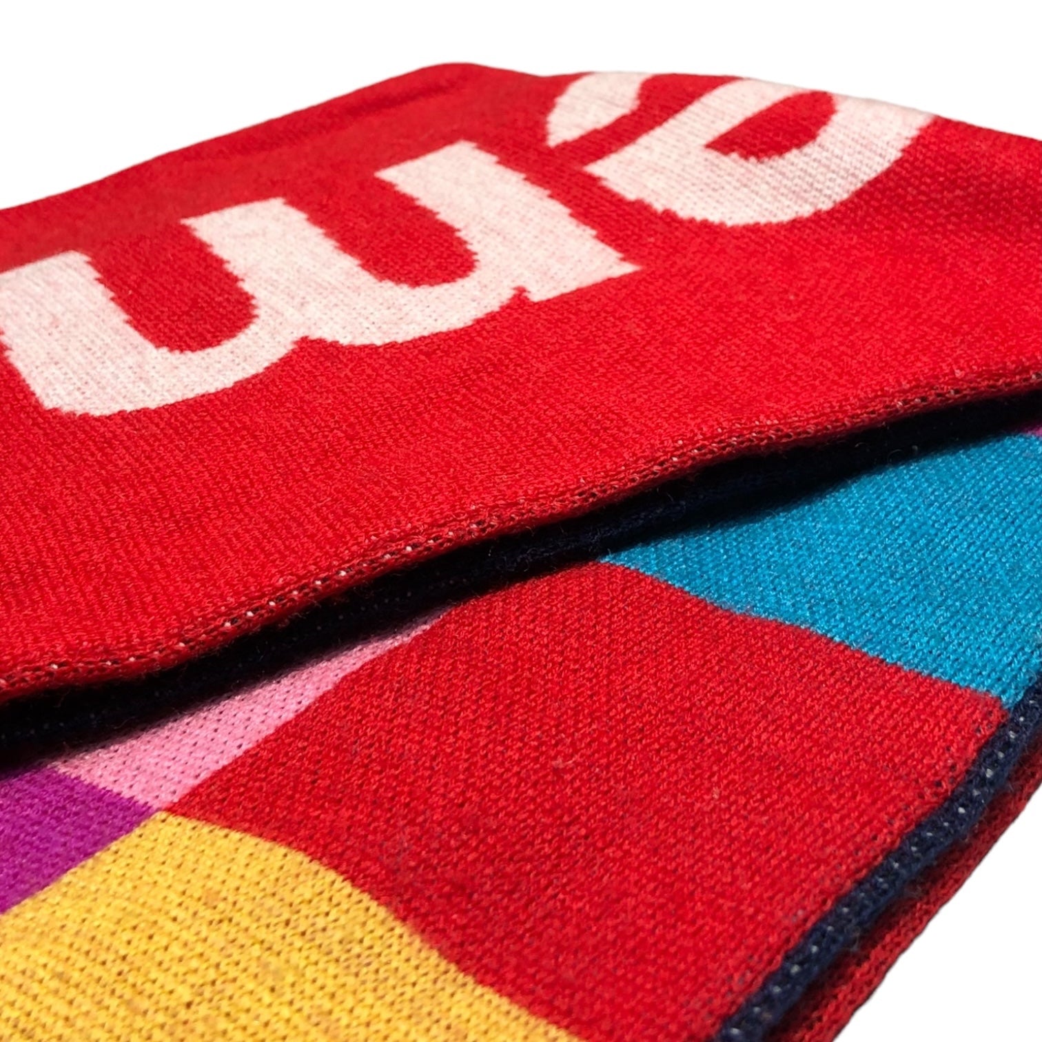 Supreme × uniform experiment(シュプリーム×ユニフォームエクスペリメントイ) 09AW SOPH. 10周年記念 Supporter Muffler ソフ サポーター マフラー マルチカラー 小穴有