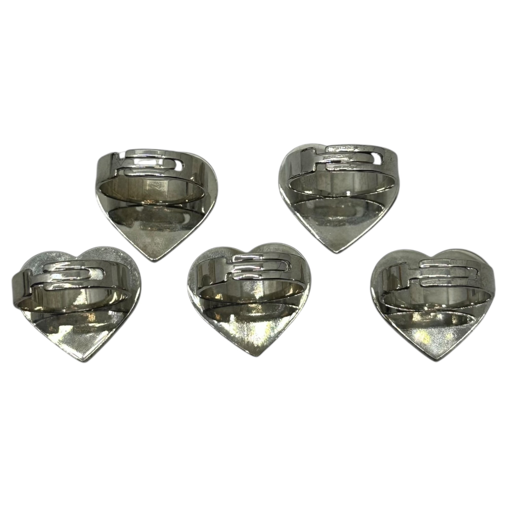 HUMAN MADE(ヒューマンメイド) HEART RING ハート リング 5色 セット 16号 -